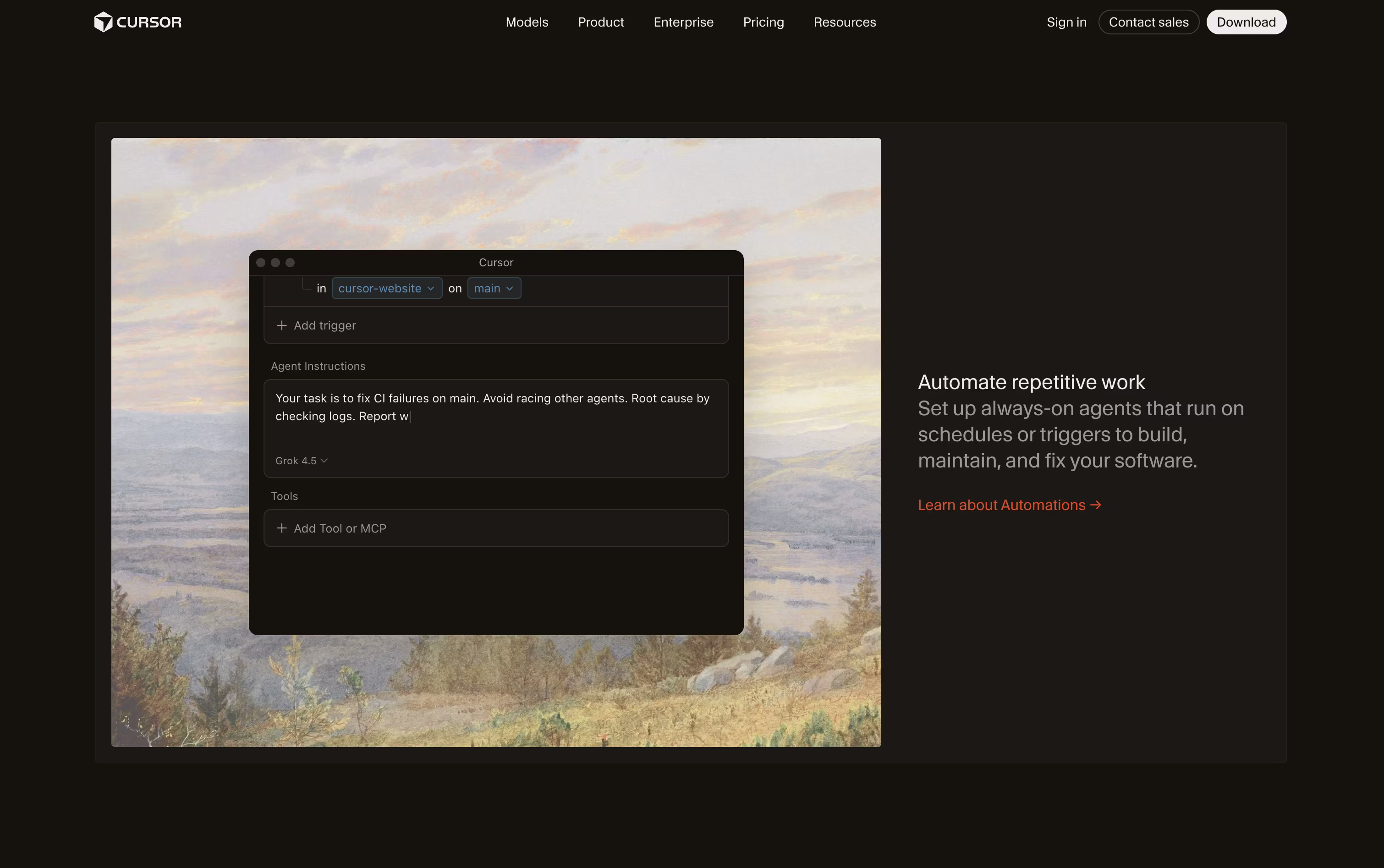 Cursor screenshot 4