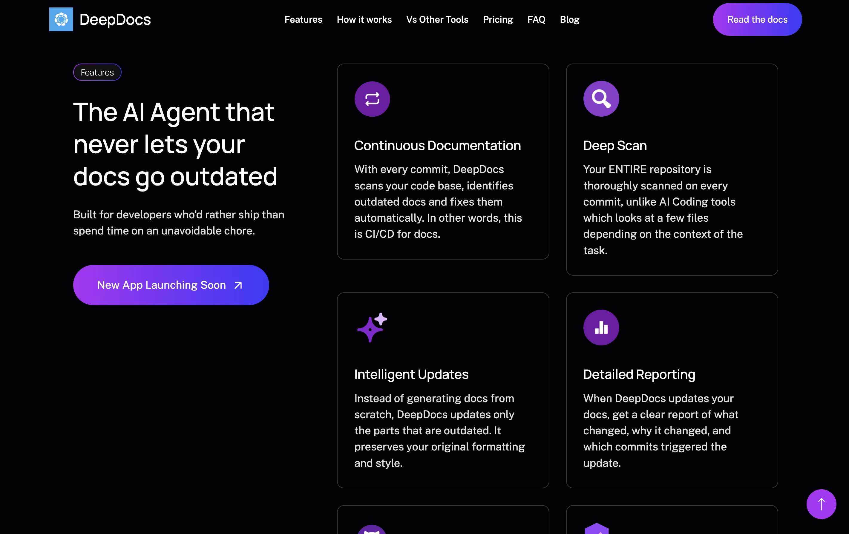 DeepDocs screenshot 2