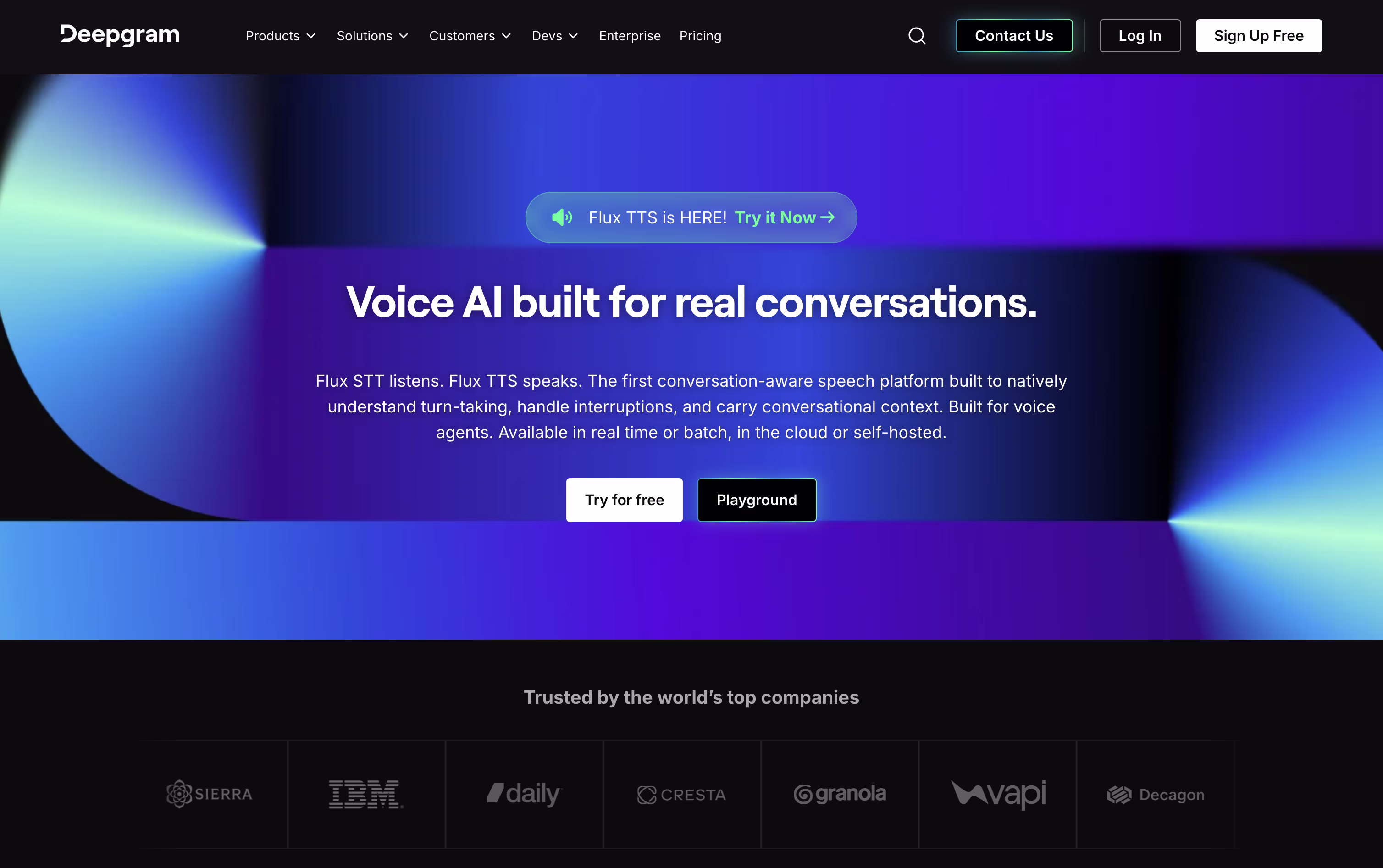 Deepgram screenshot