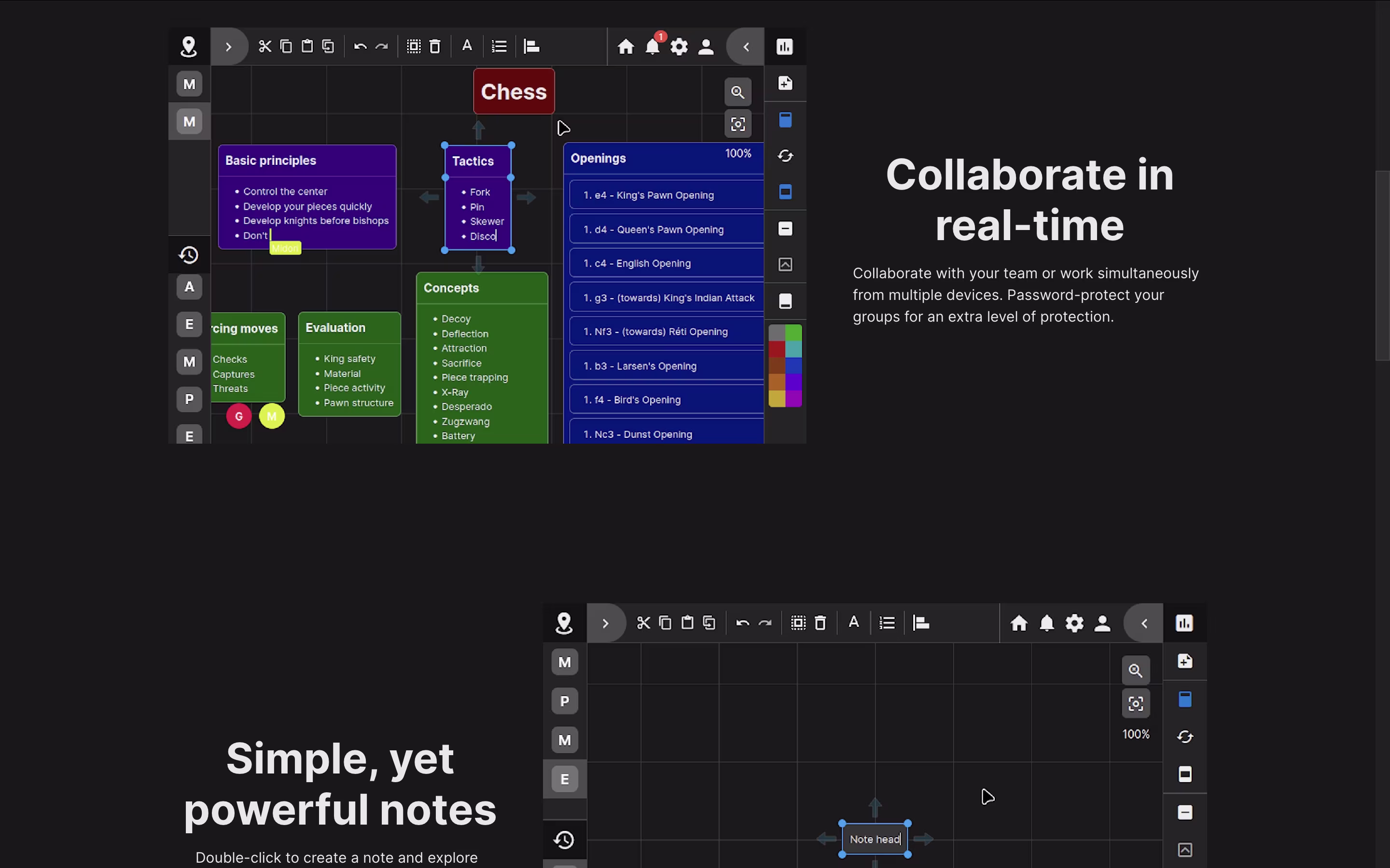 DeepNotes screenshot 2