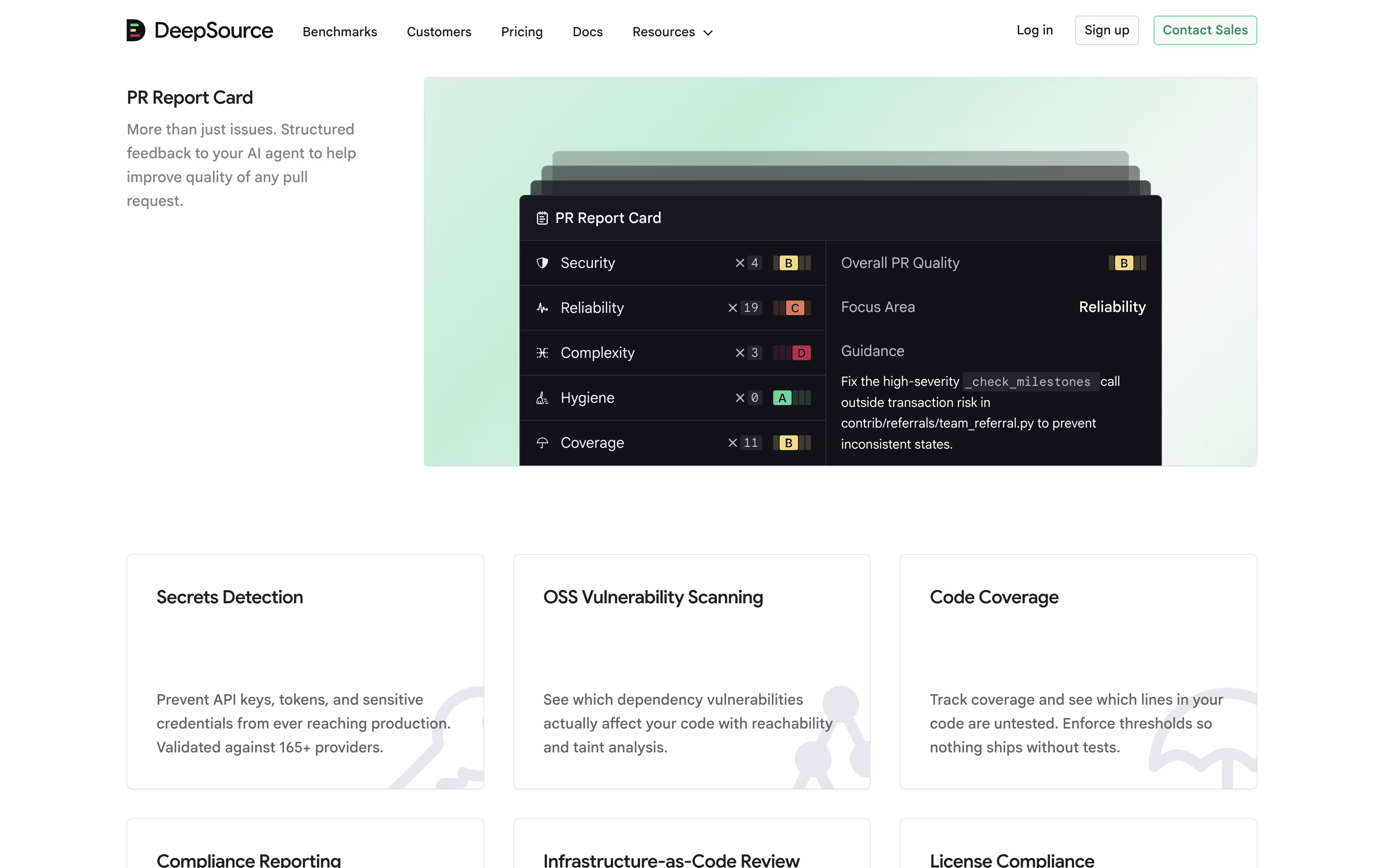 DeepSource screenshot 4