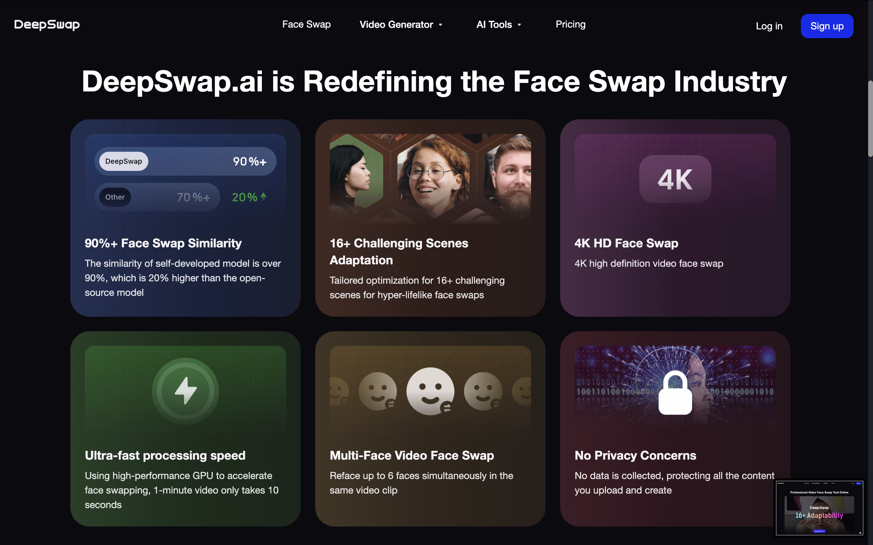 DeepSwap screenshot 2