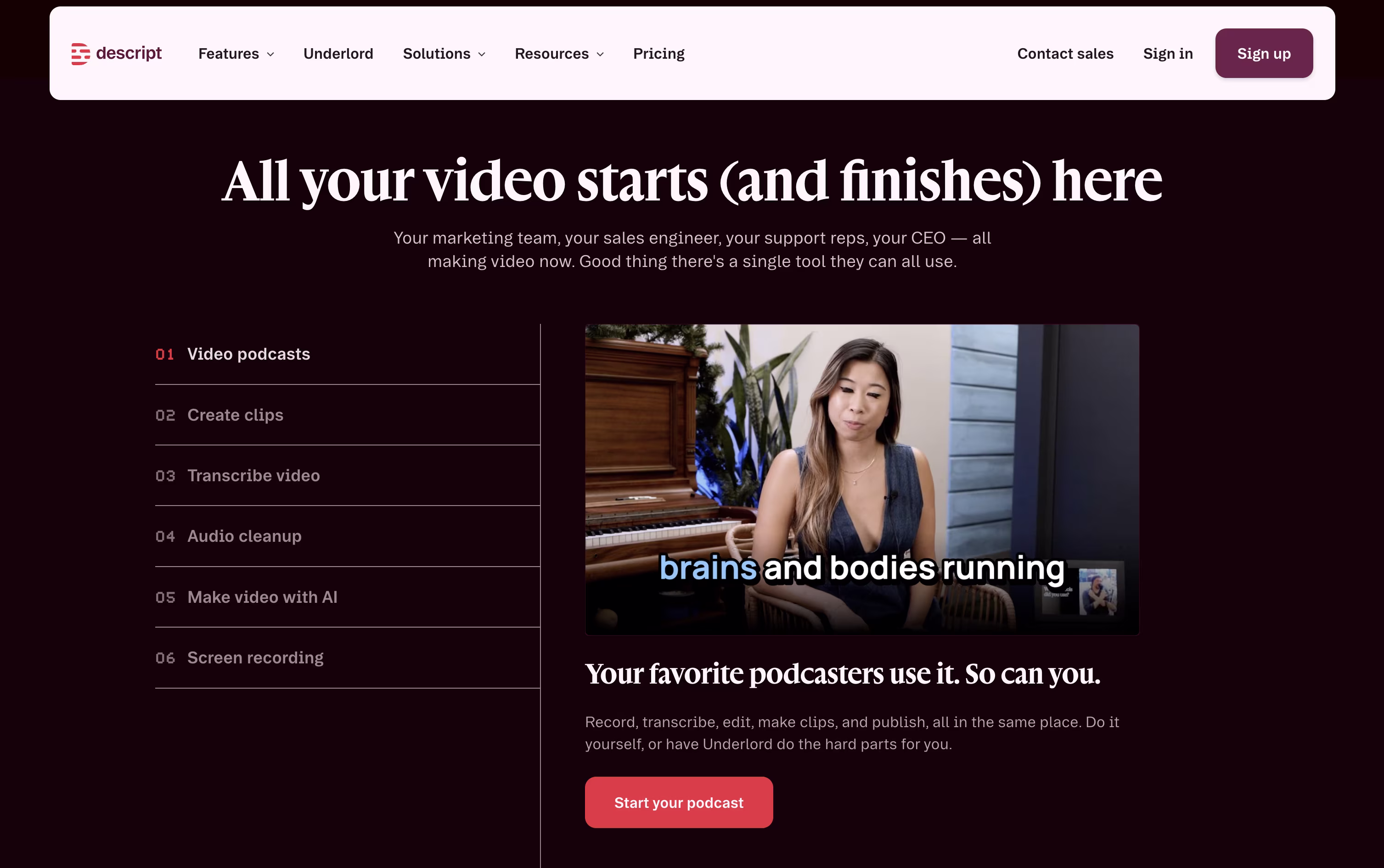 Descript screenshot 4