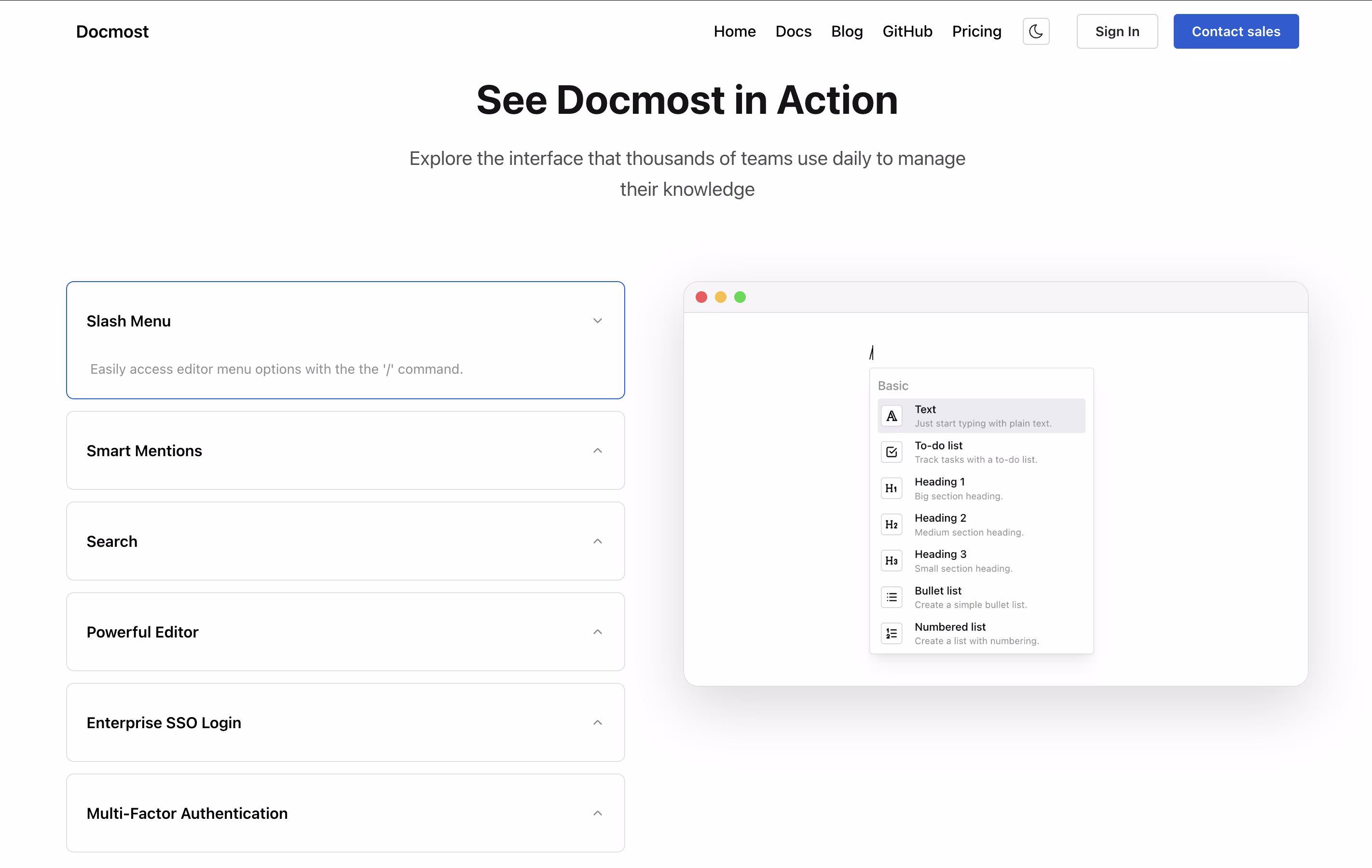Docmost screenshot 3