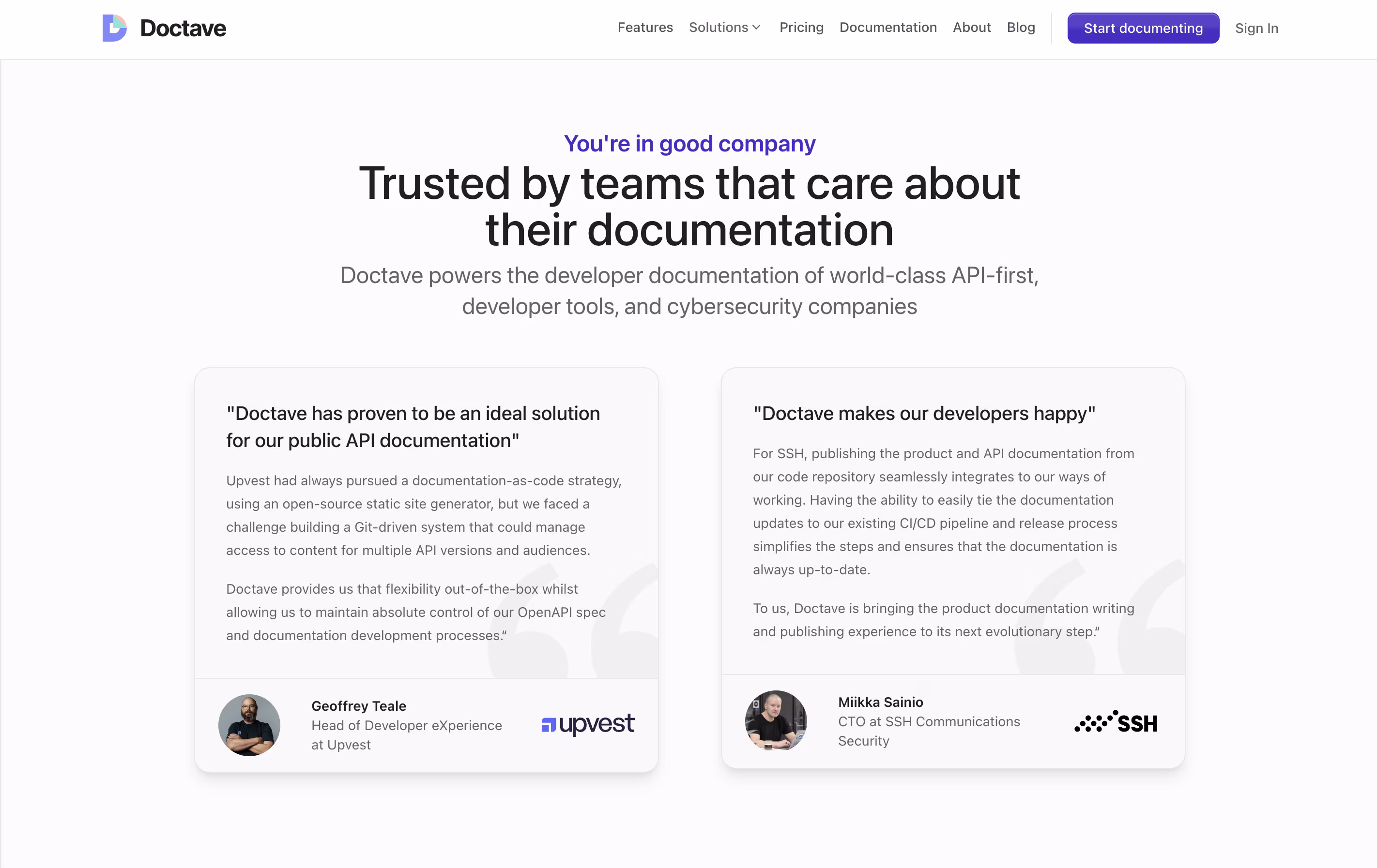 Doctave screenshot 4