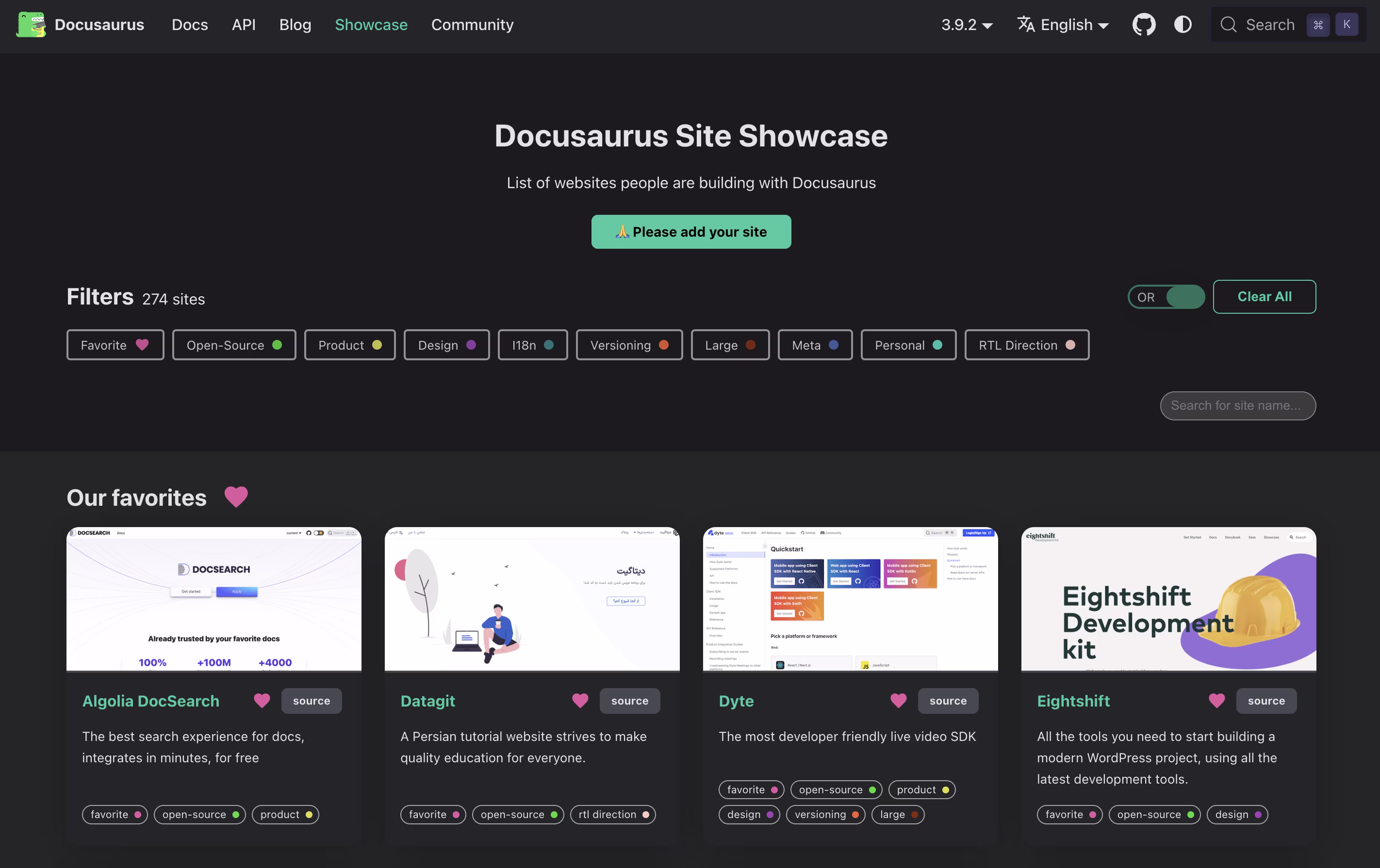 Docusaurus screenshot 4