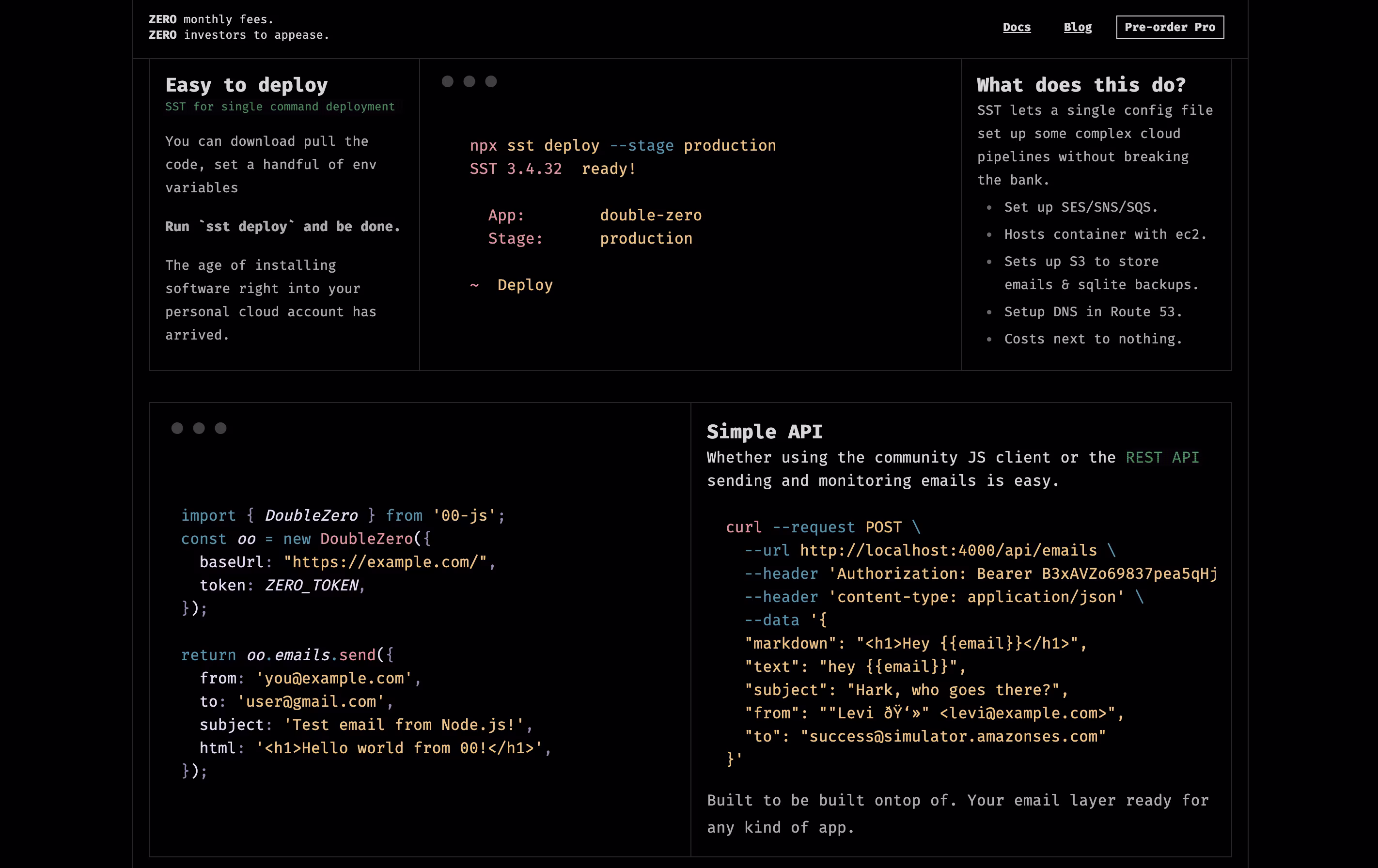 DoubleZero screenshot 2