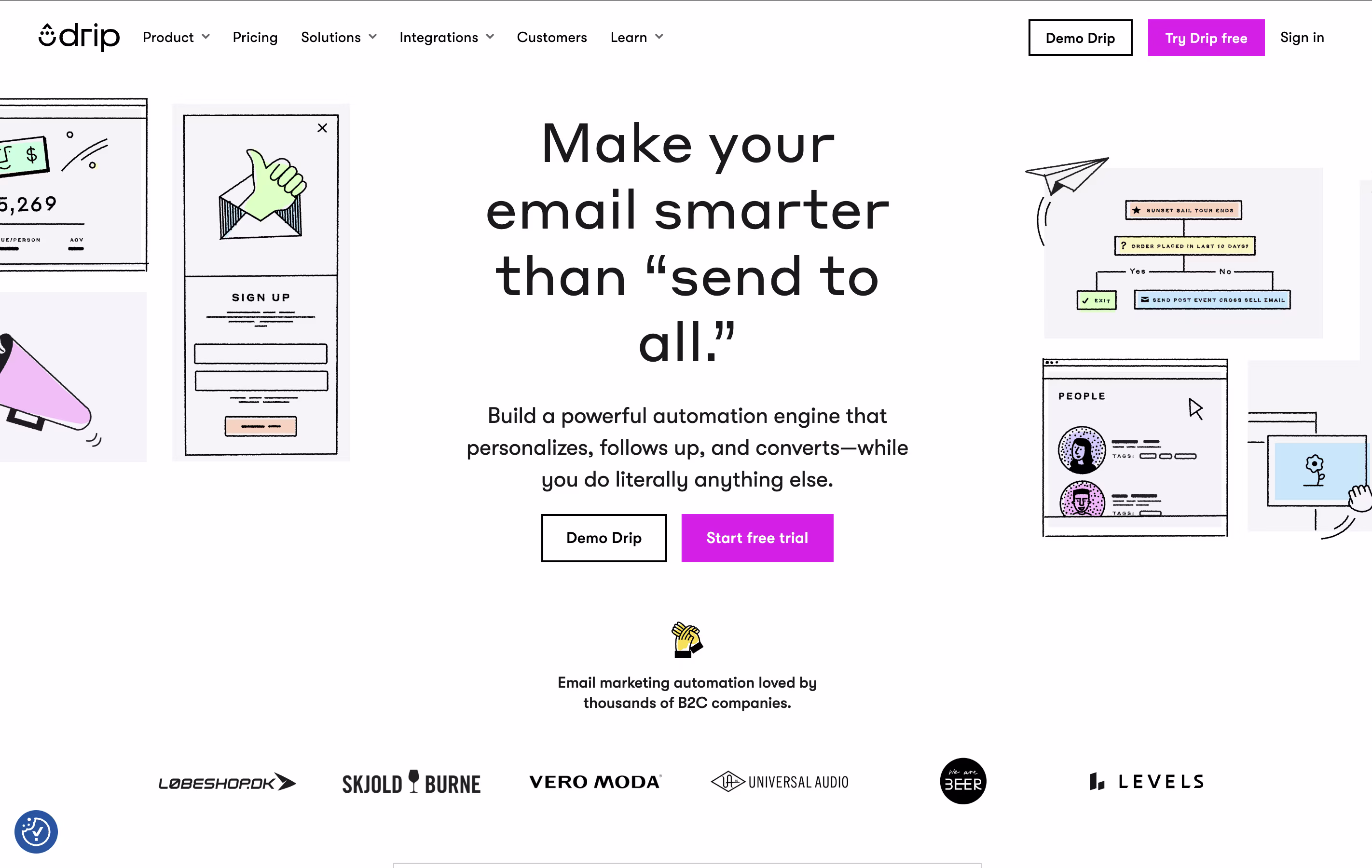Drip screenshot