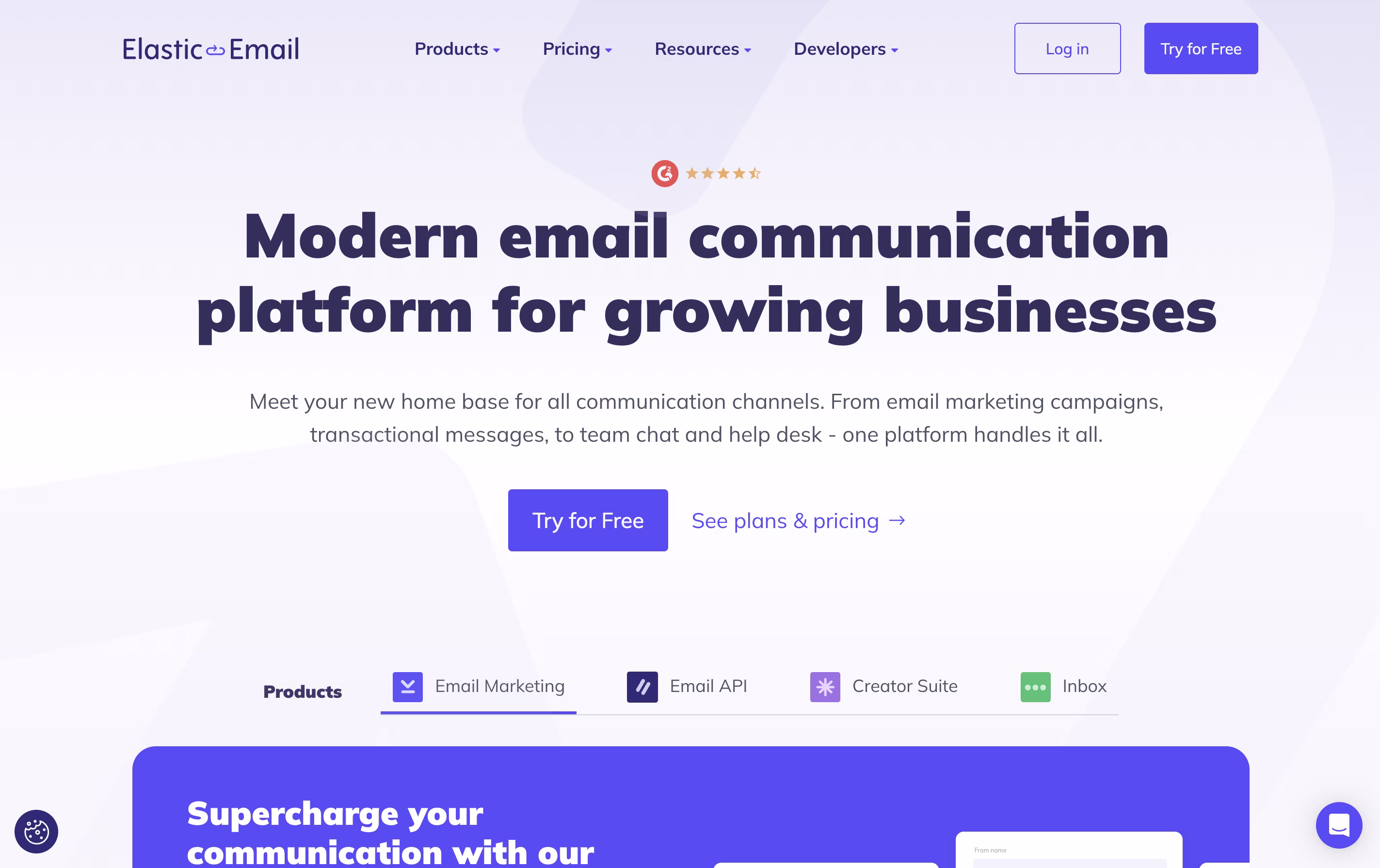 Elastic Email screenshot
