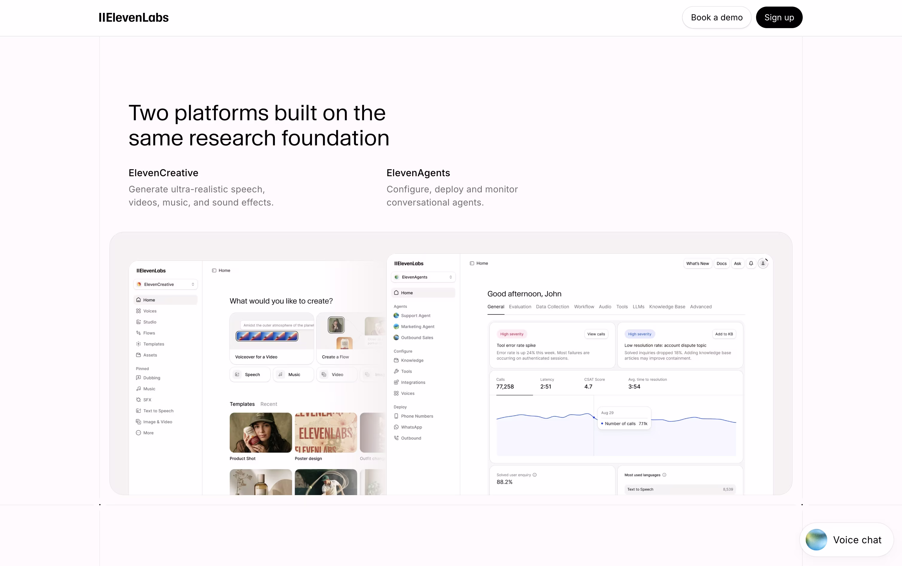 ElevenLabs screenshot 2