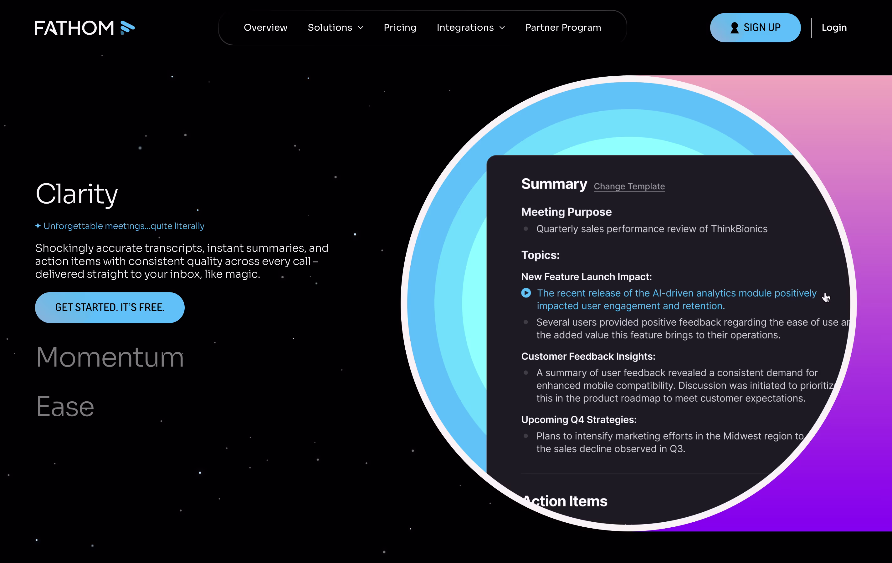 Fathom screenshot 3