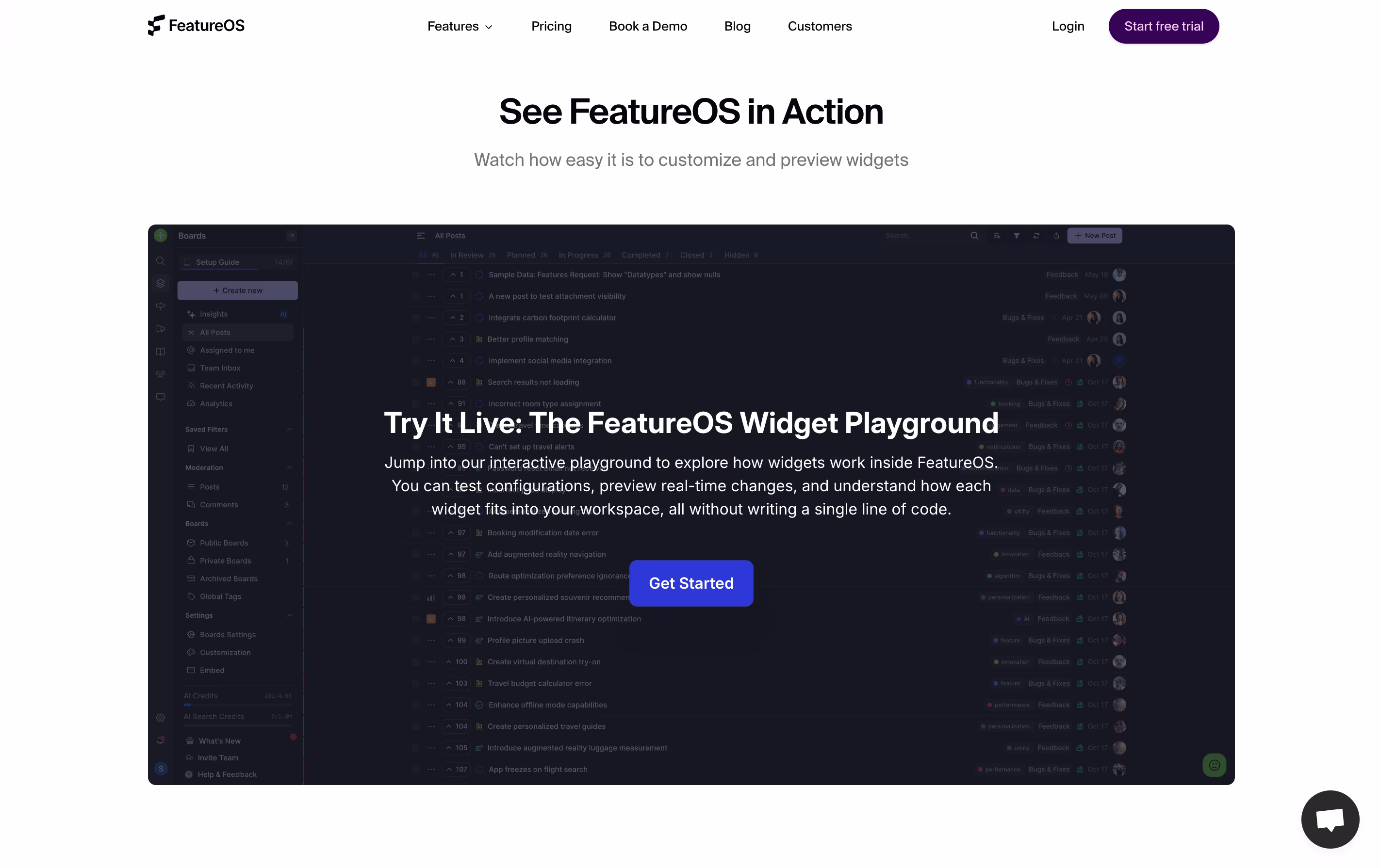 FeatureOS screenshot 3