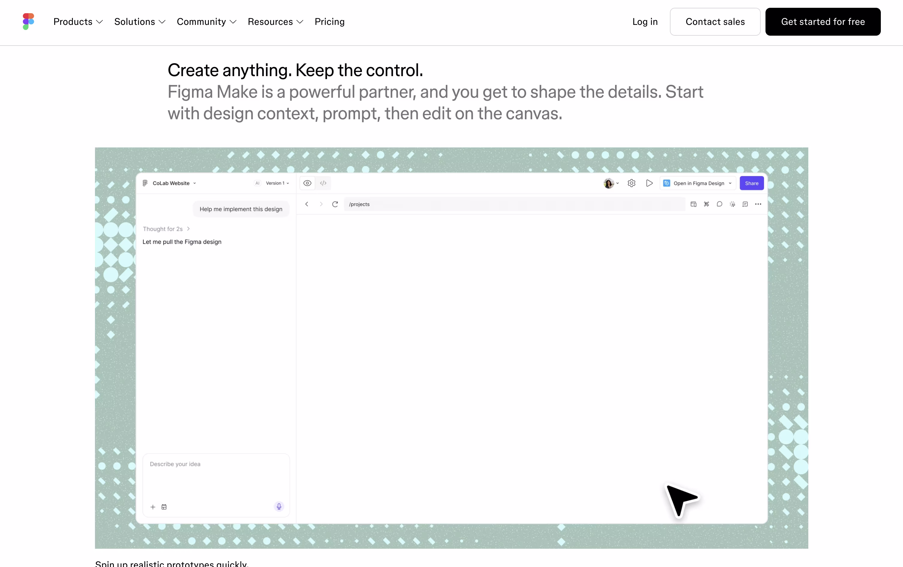 Figma Make screenshot 3