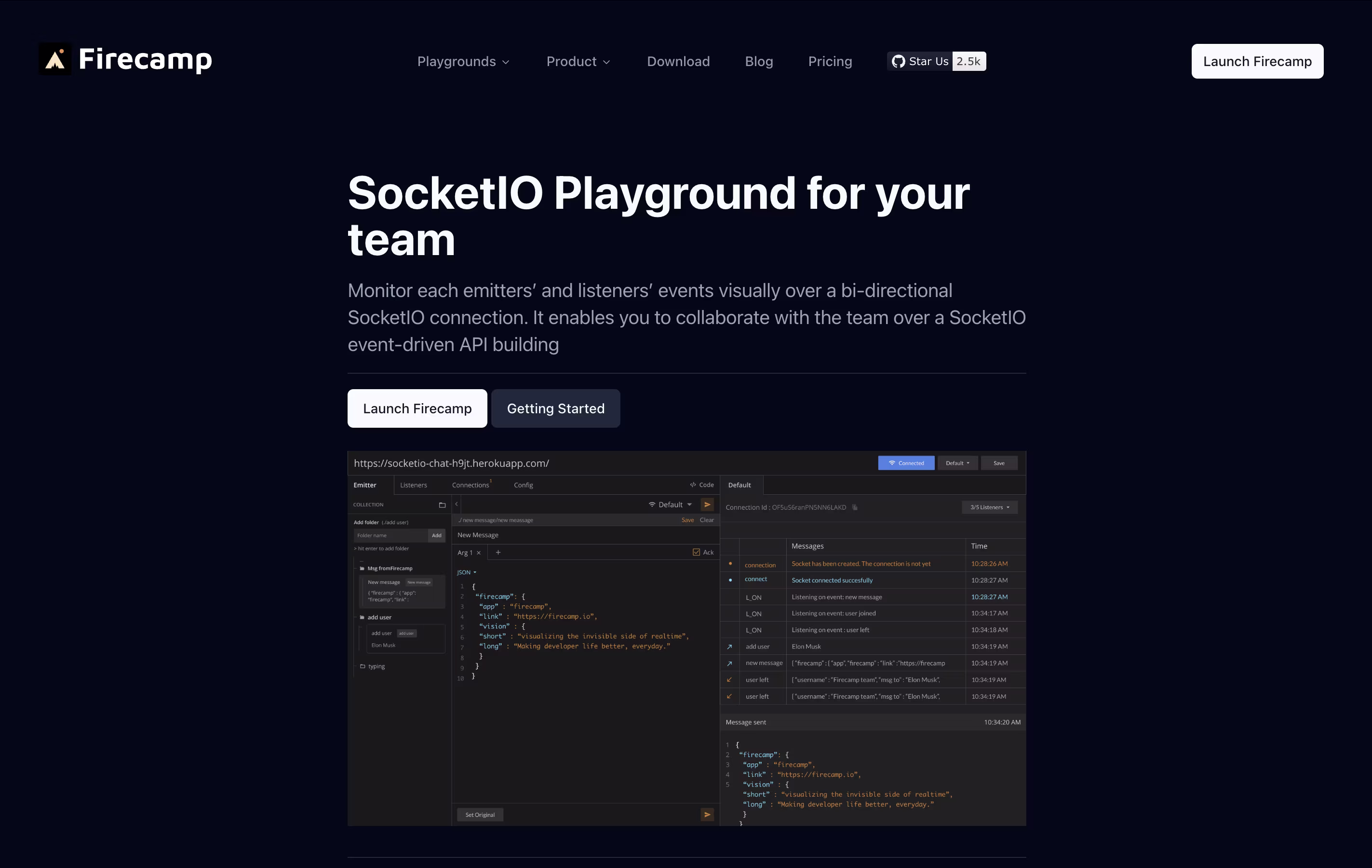 Firecamp screenshot 5