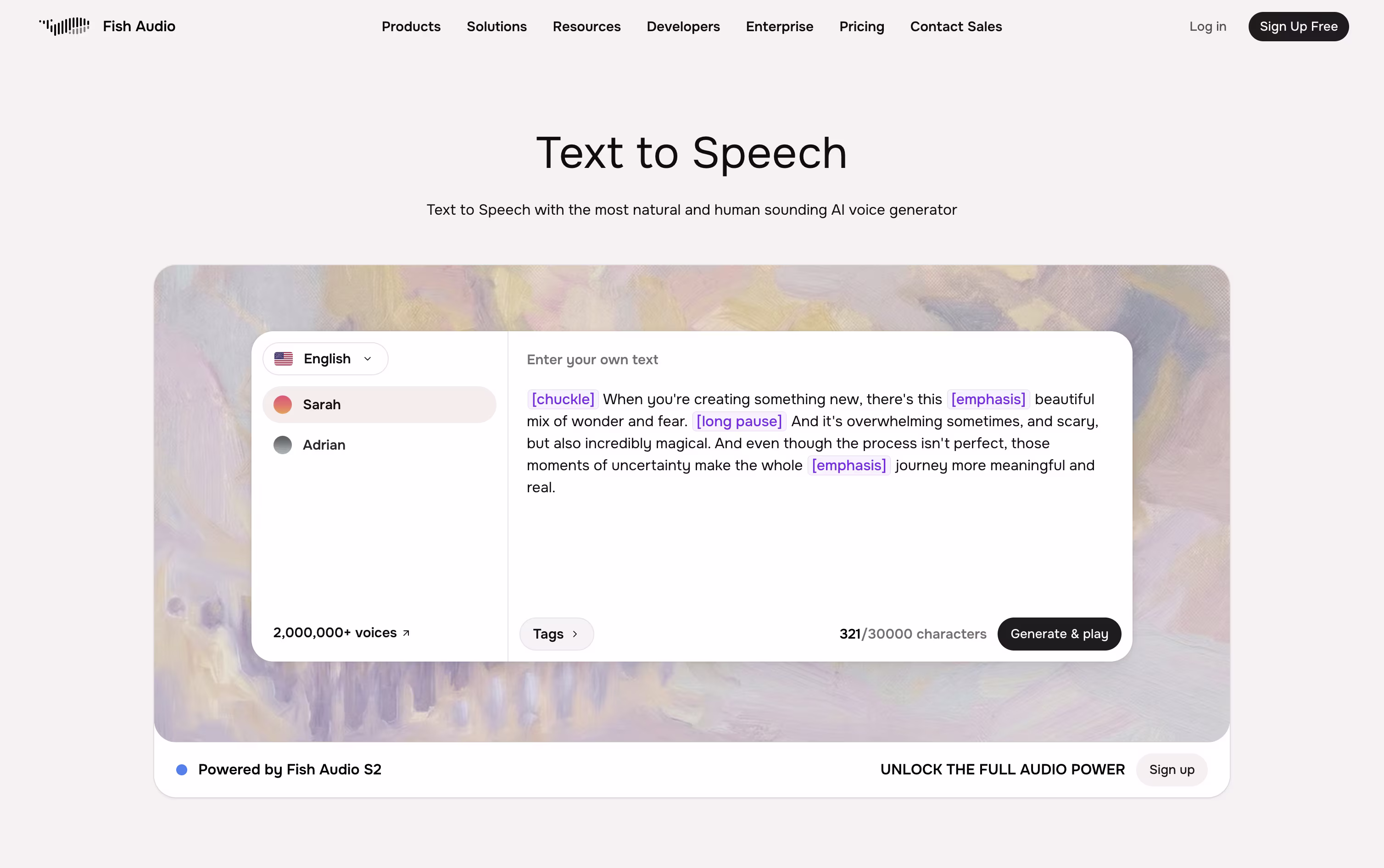Fish Audio screenshot 5