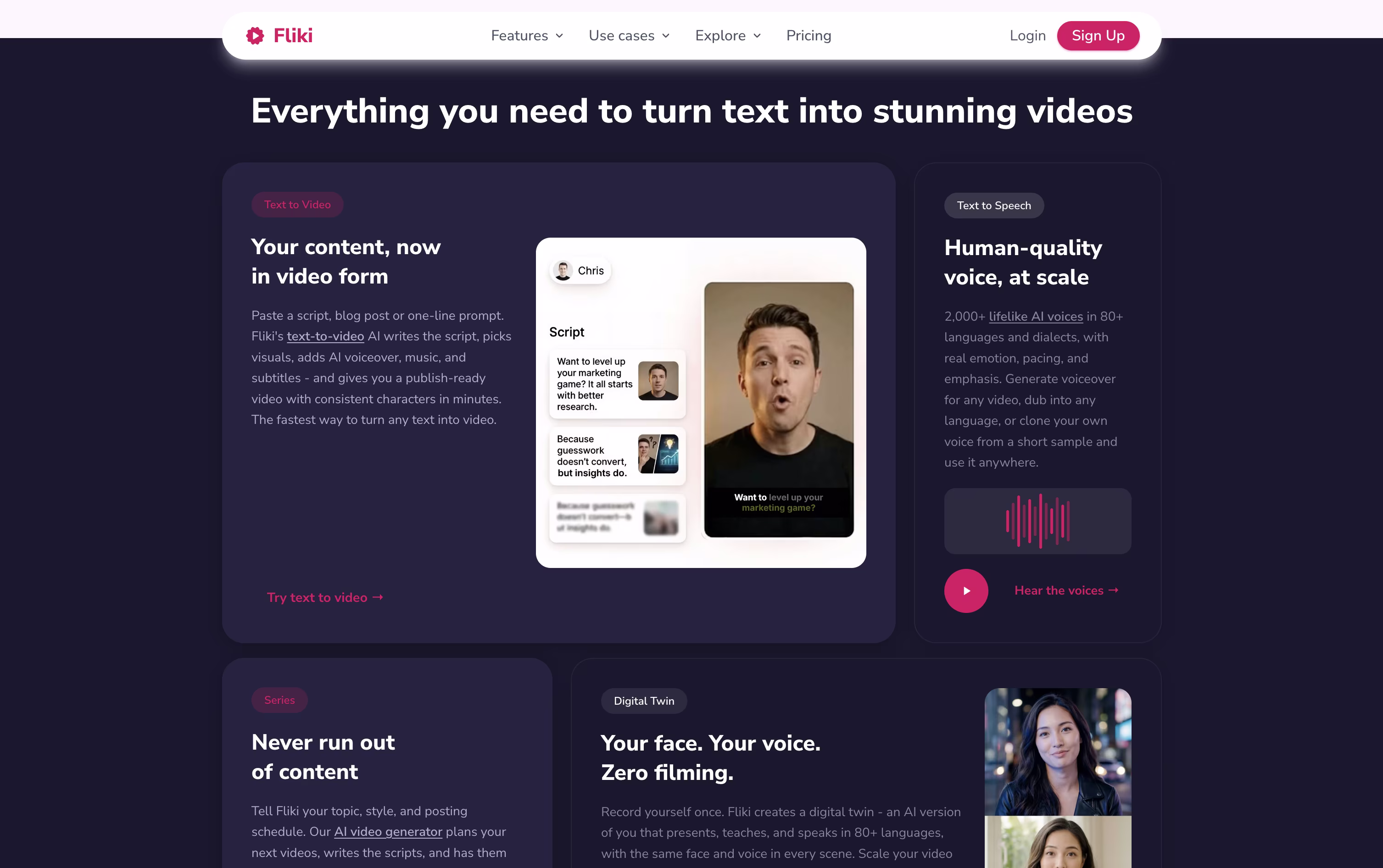 Fliki screenshot 2
