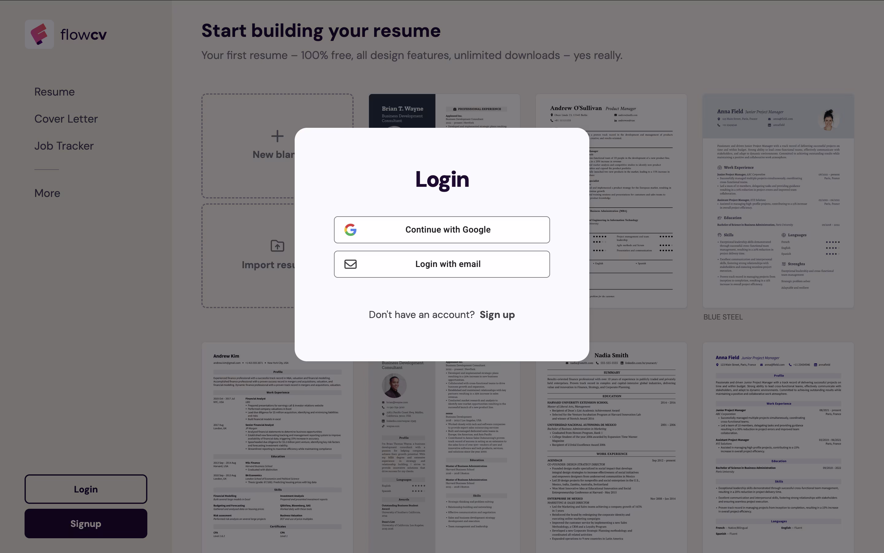 FlowCV screenshot 5