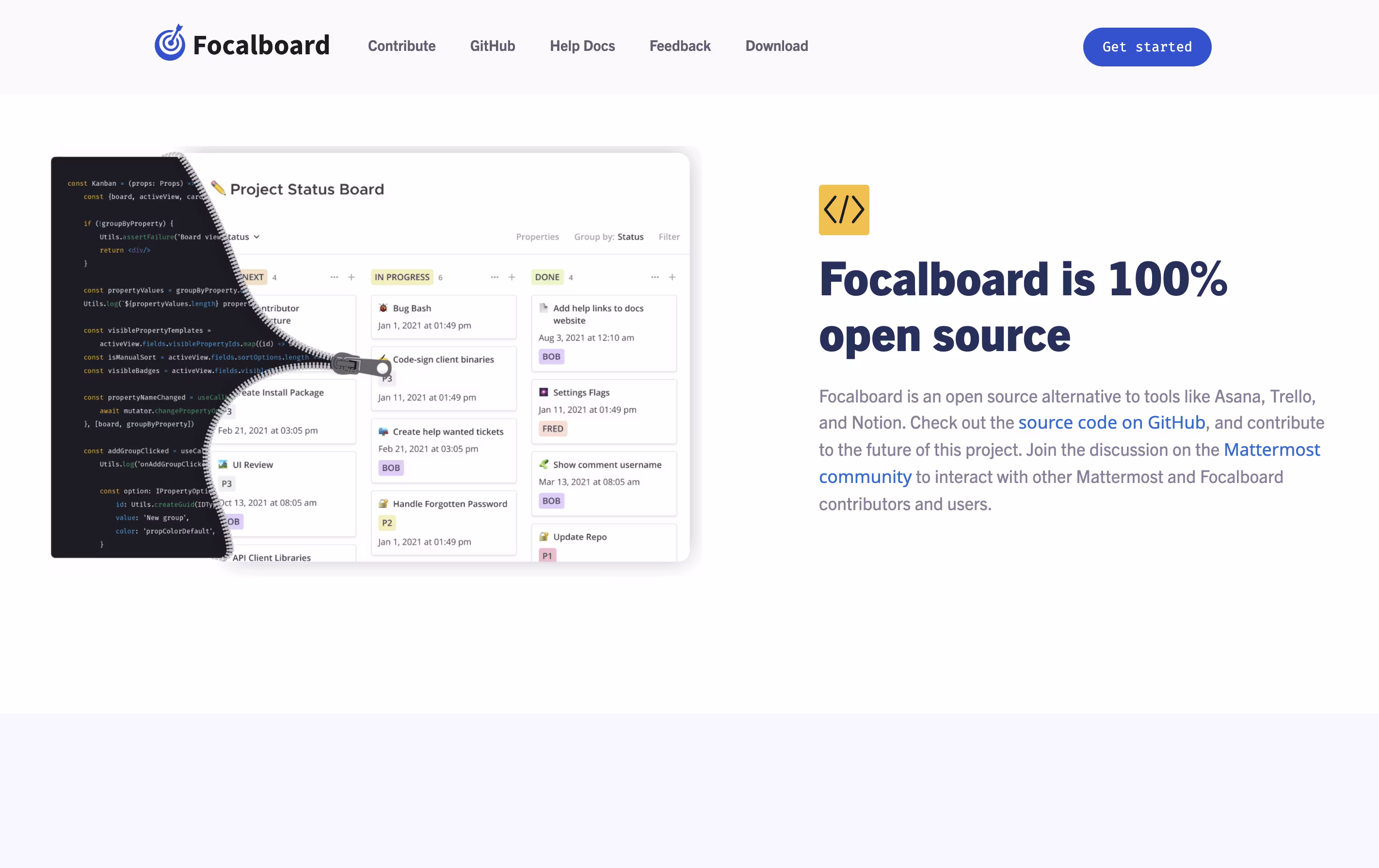 Focalboard screenshot 6