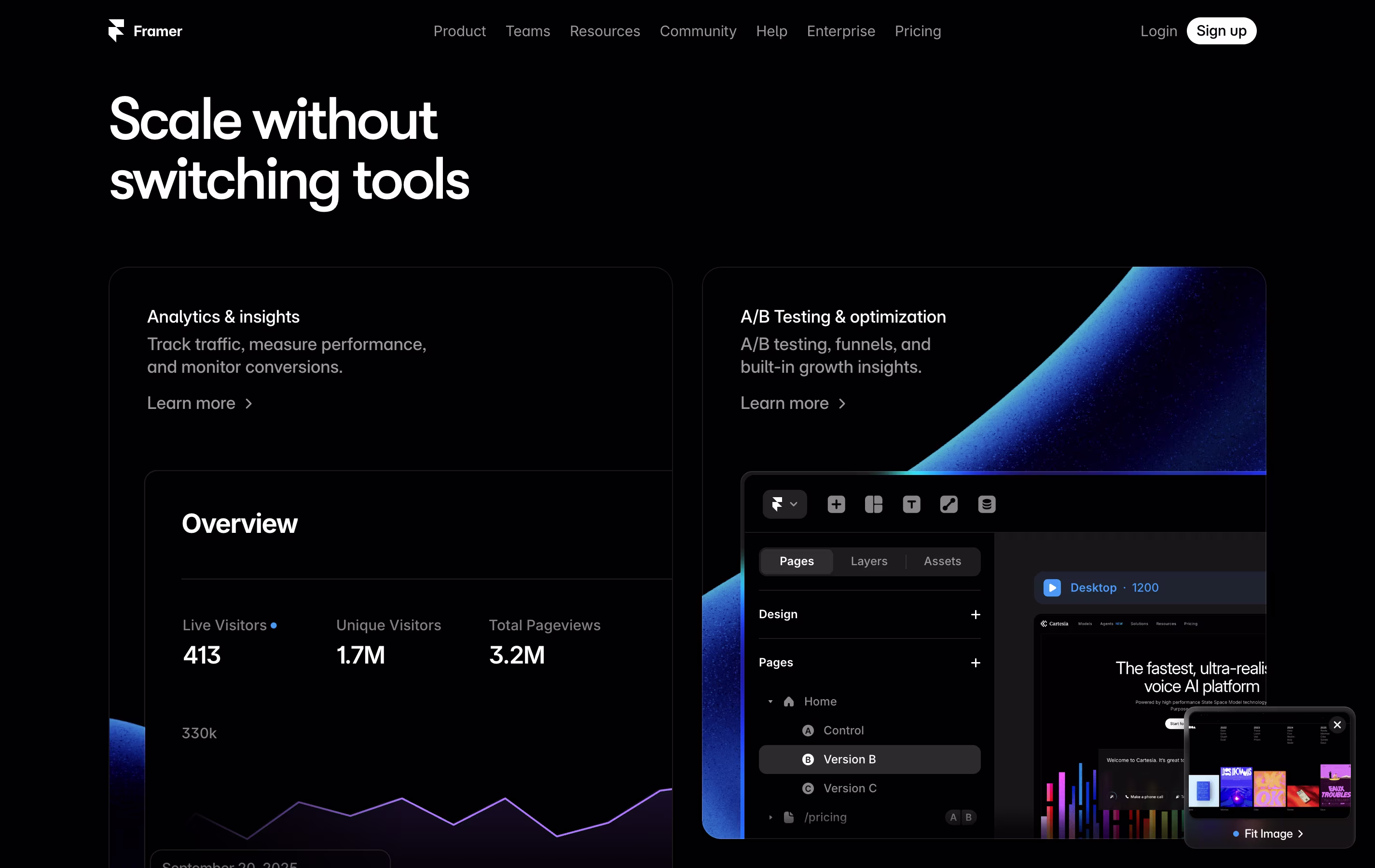Framer screenshot 3