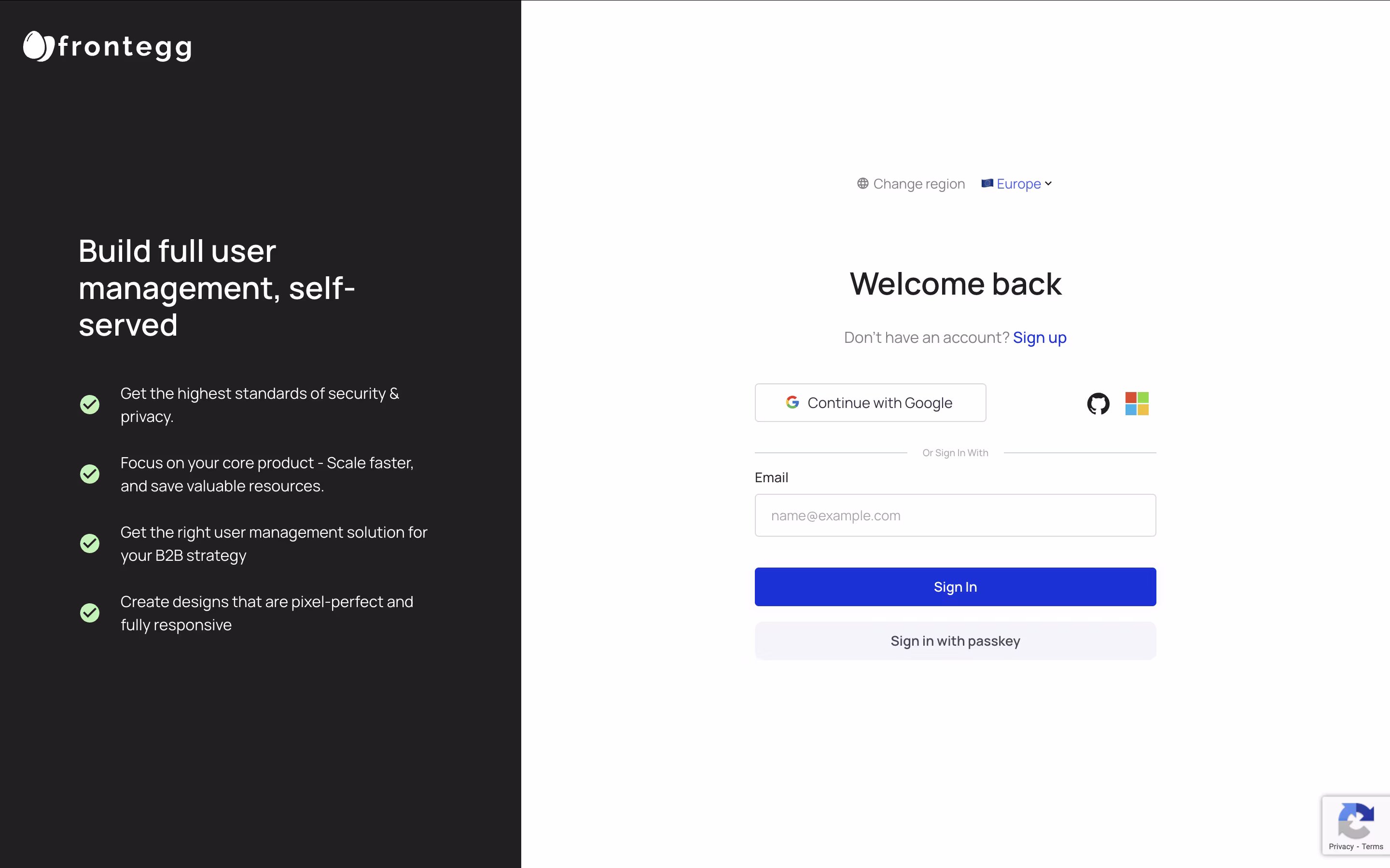 Frontegg screenshot 8