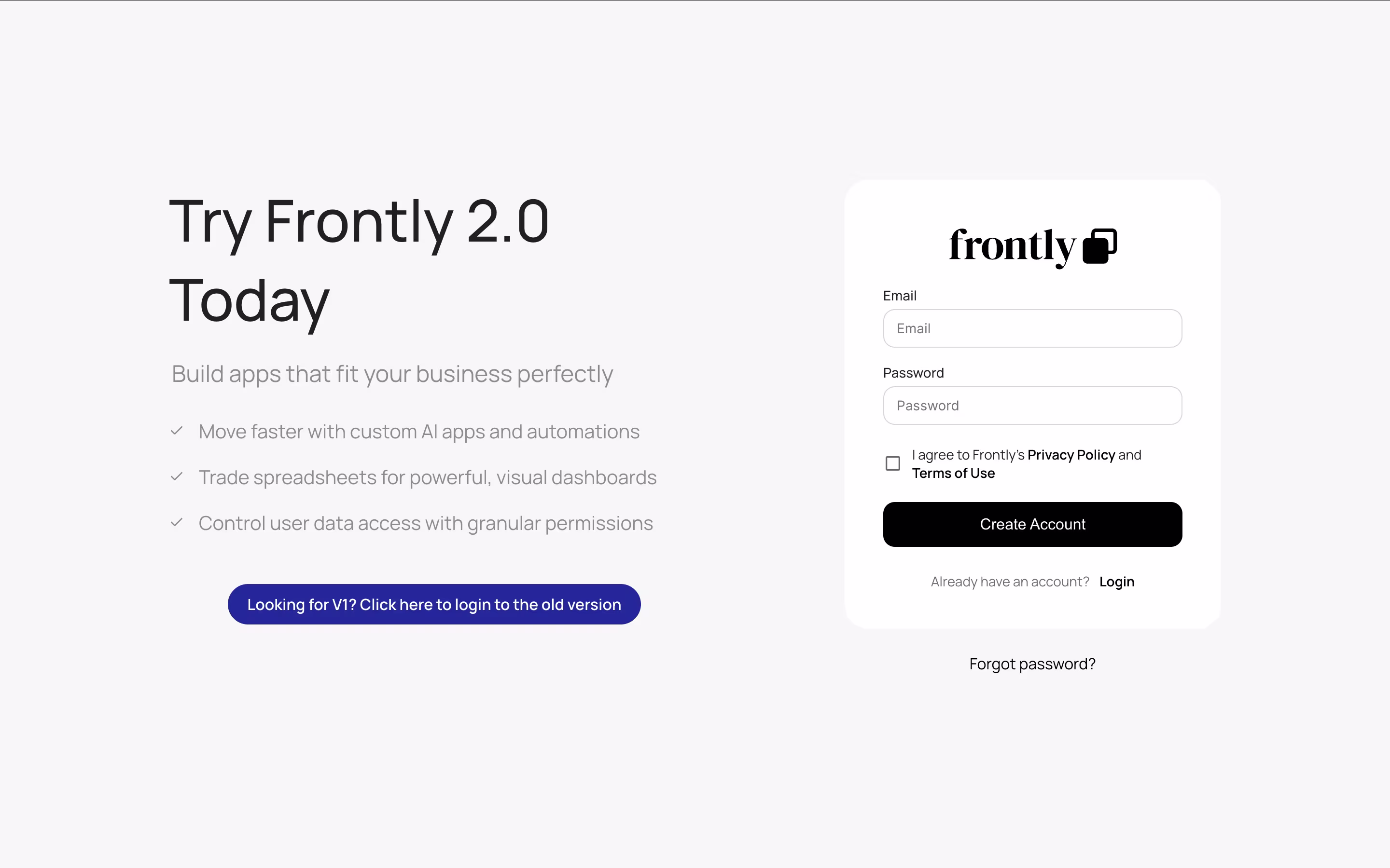 Frontly screenshot 2