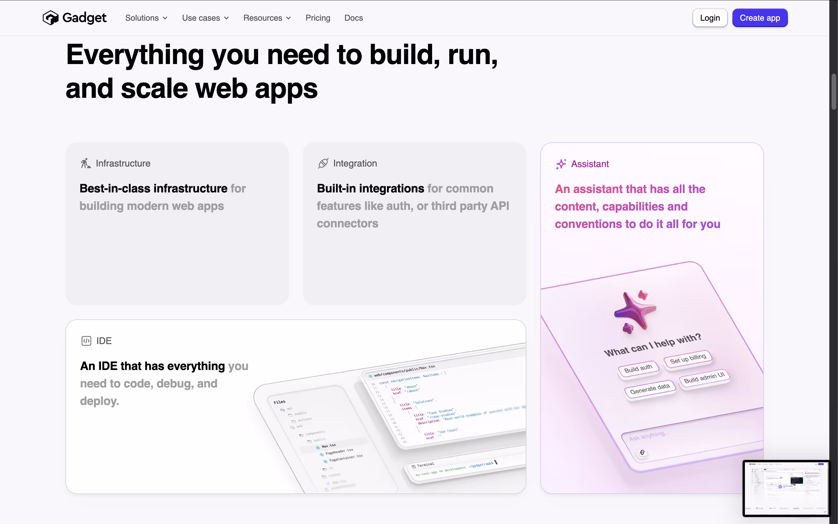 Gadget screenshot 3