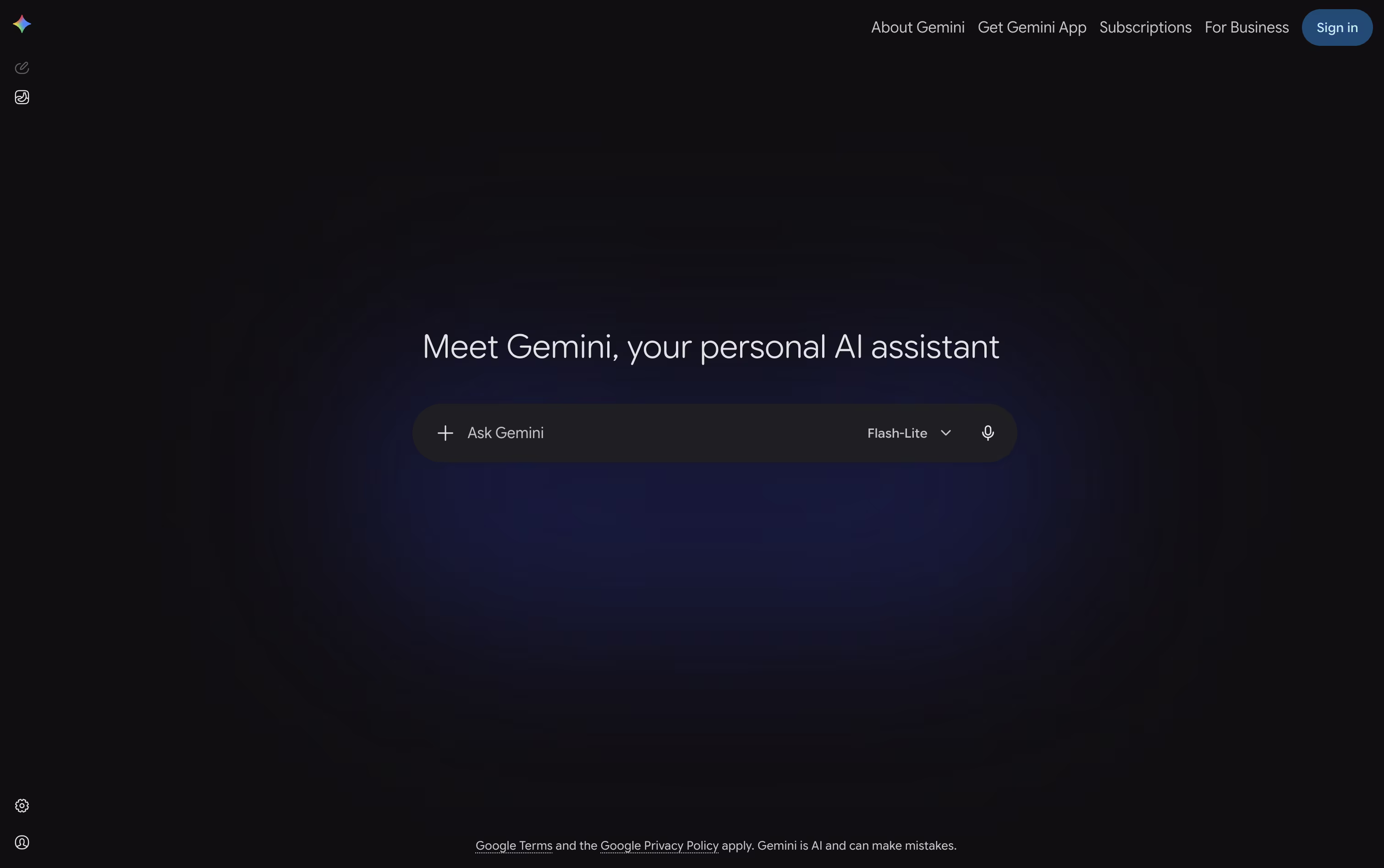Gemini screenshot