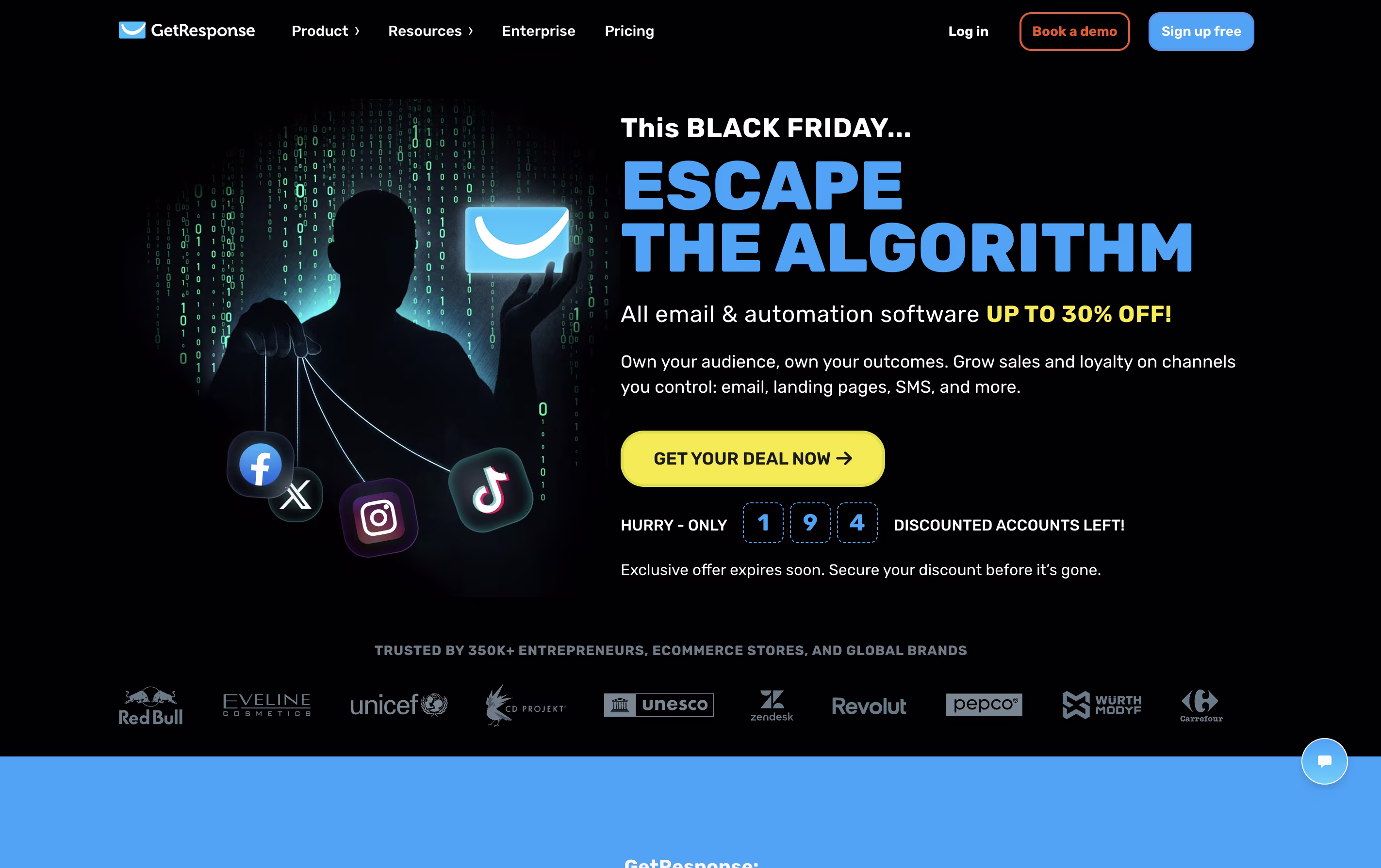 GetResponse screenshot