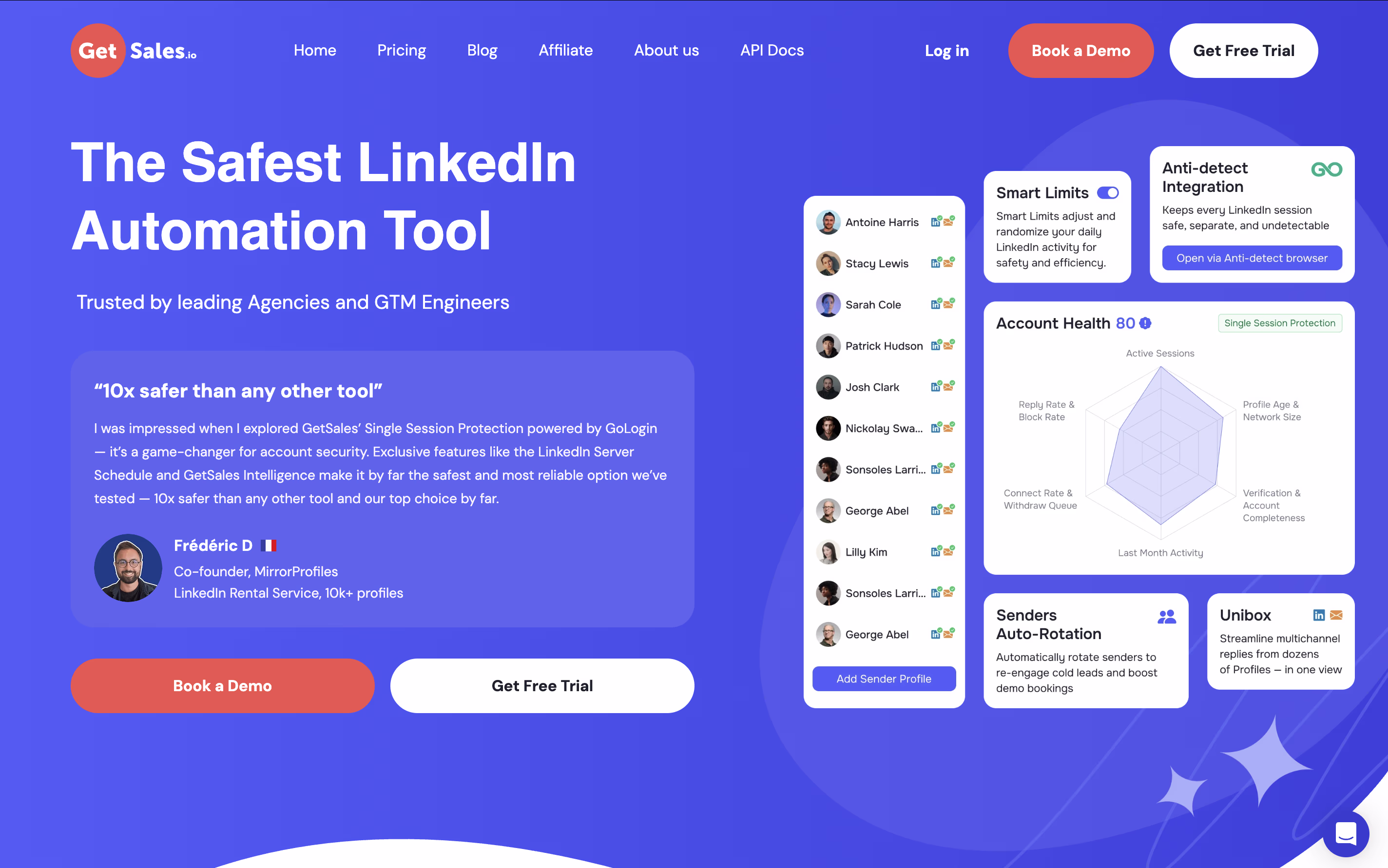 GetSales.io screenshot