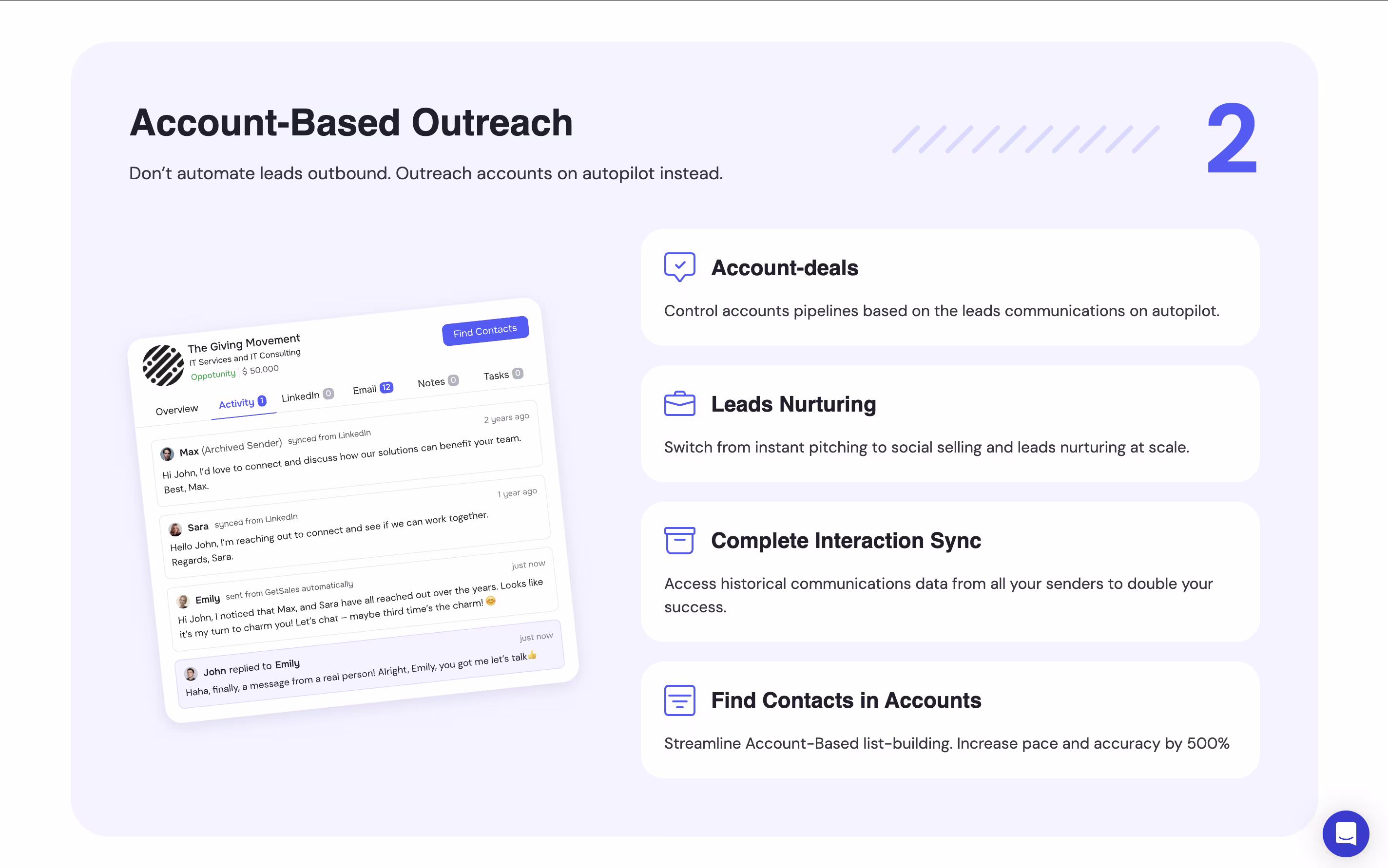 GetSales.io screenshot 3