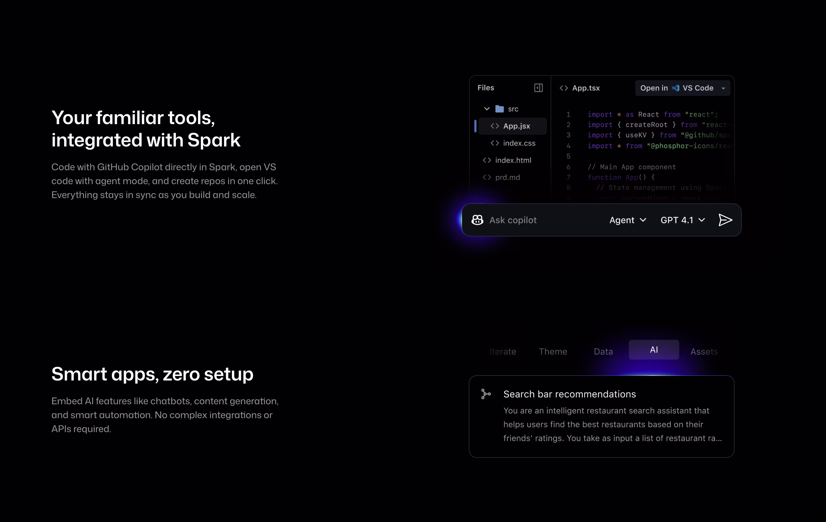 GitHub Spark screenshot 3