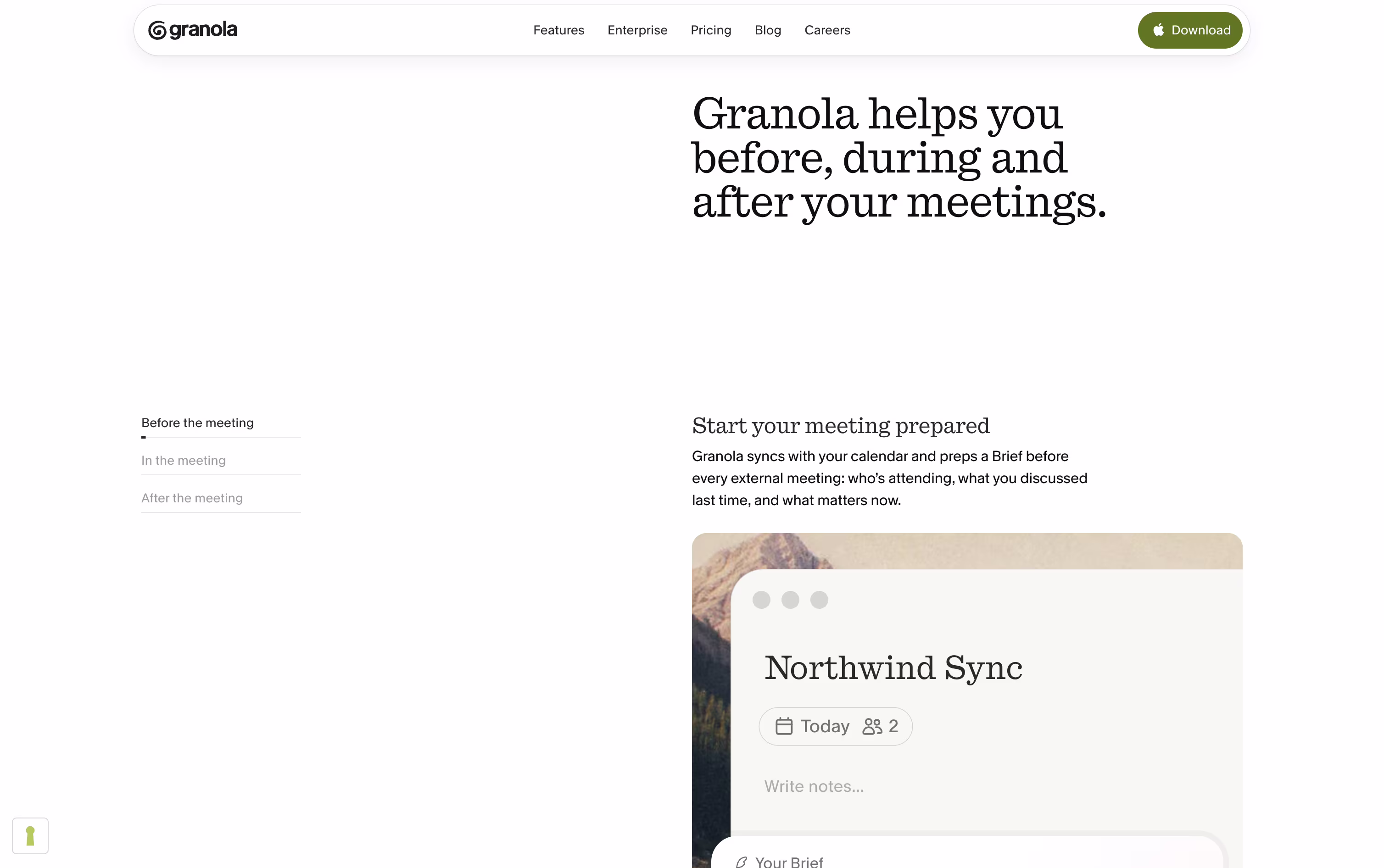 Granola screenshot 3
