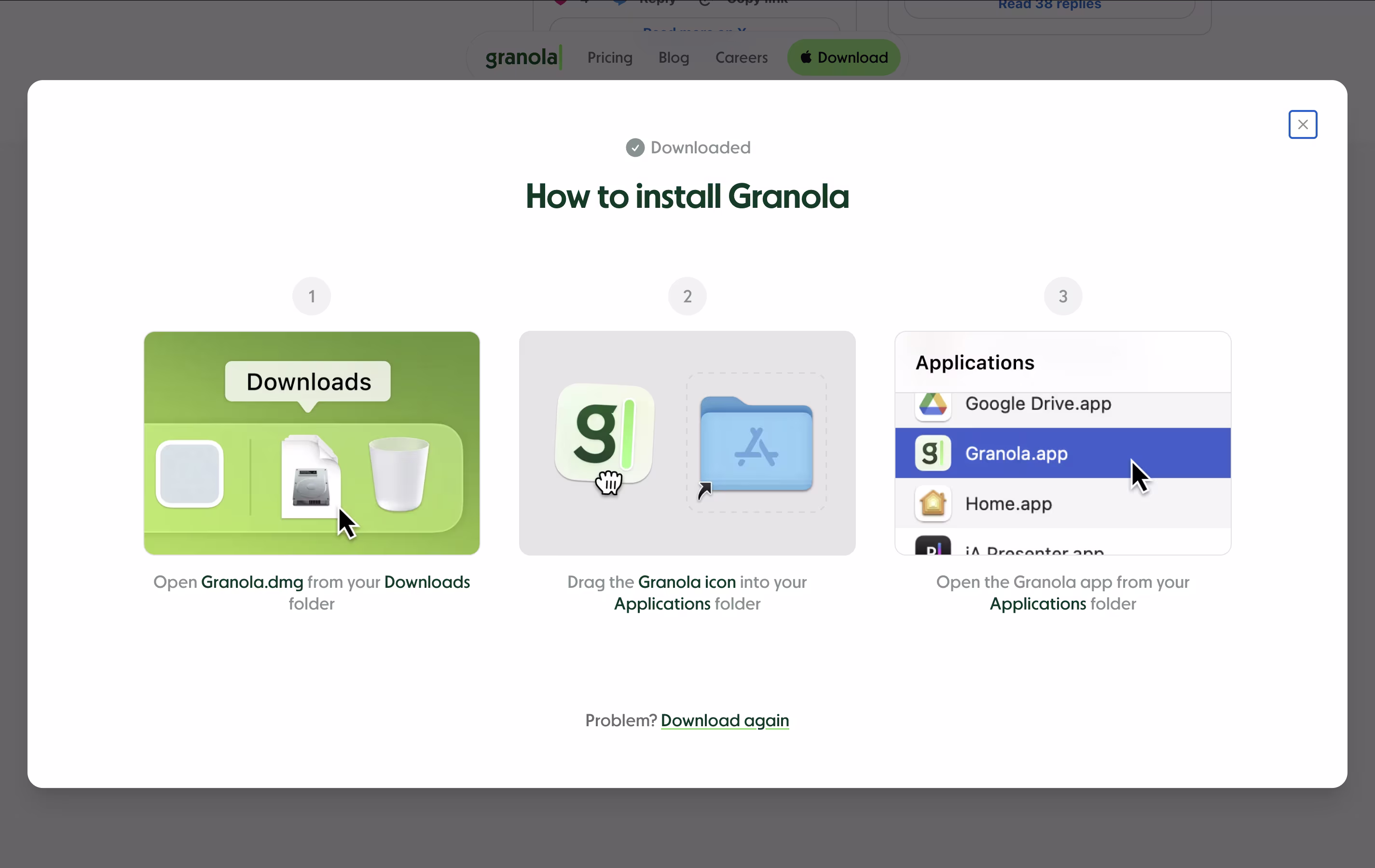 Granola screenshot 5