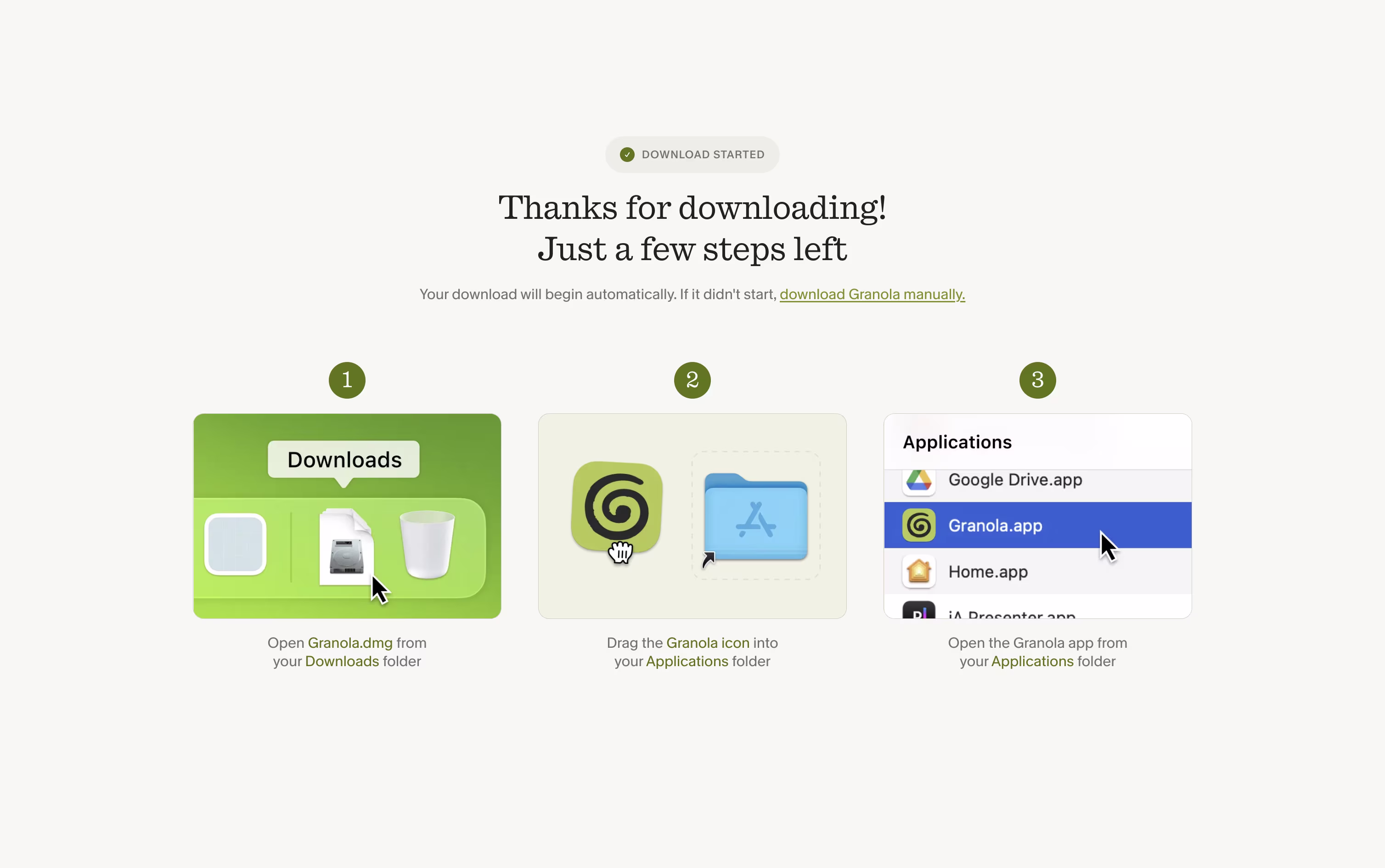 Granola screenshot 6