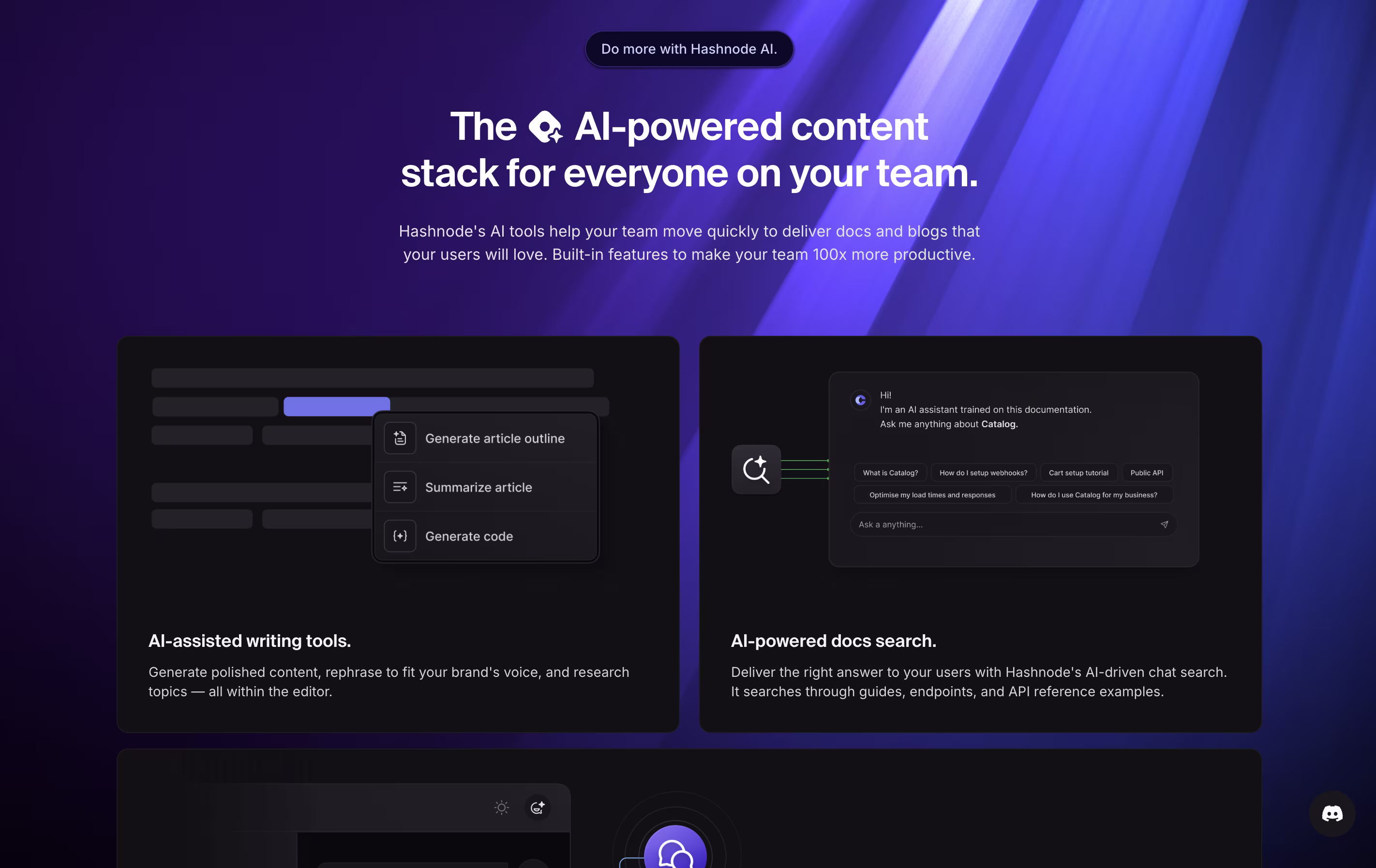 Hashnode screenshot 4