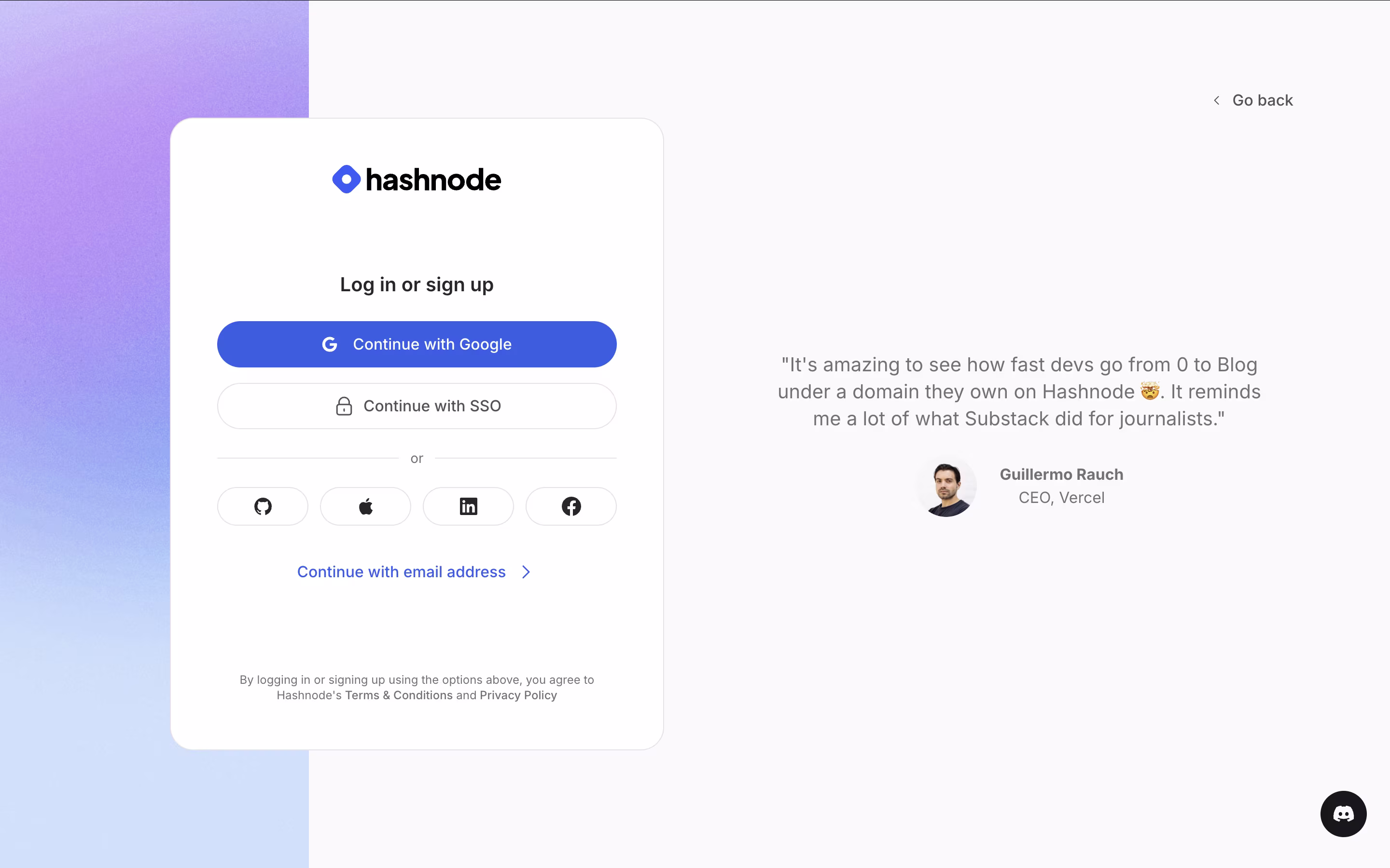 Hashnode screenshot 6