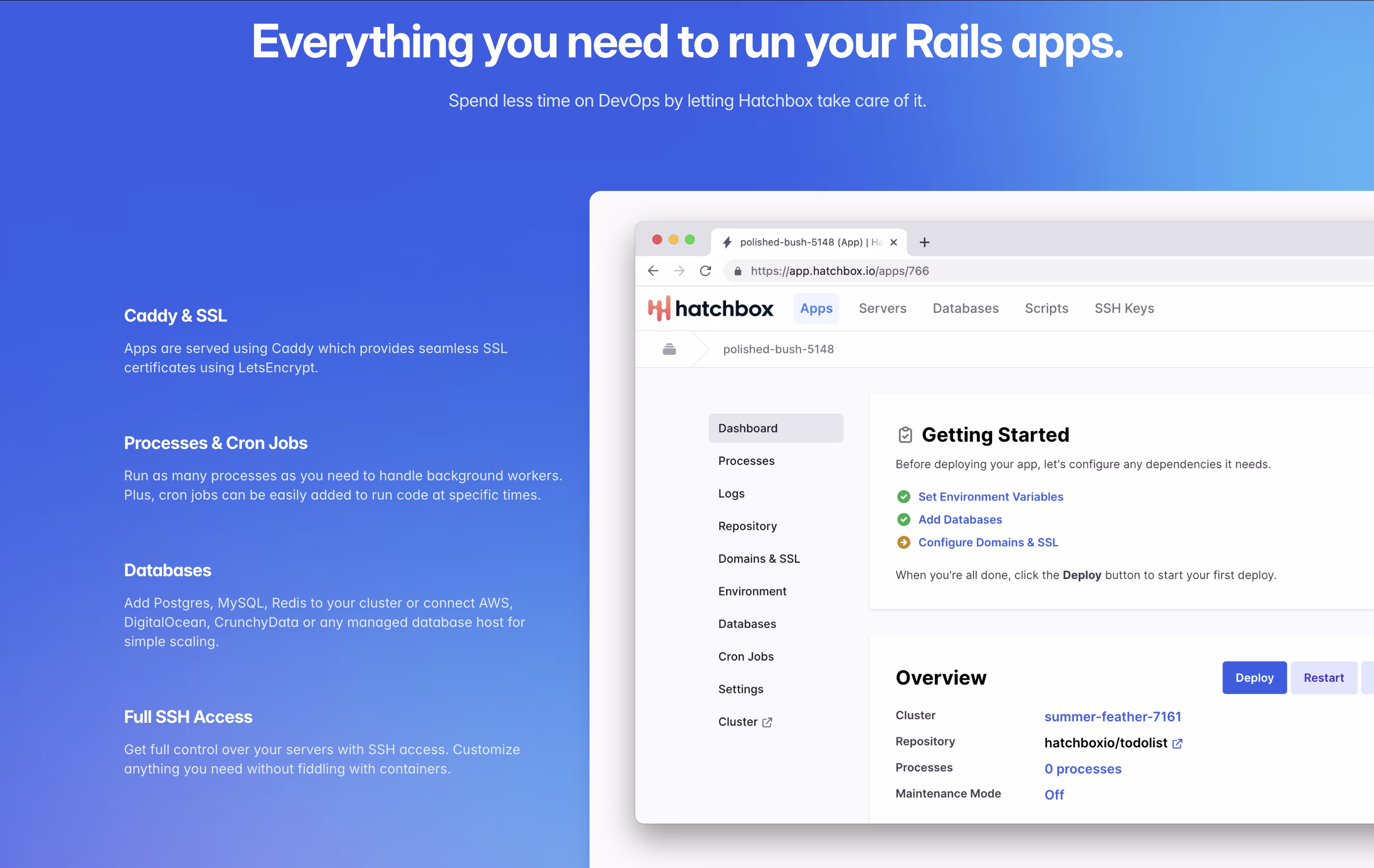 Hatchbox screenshot 2