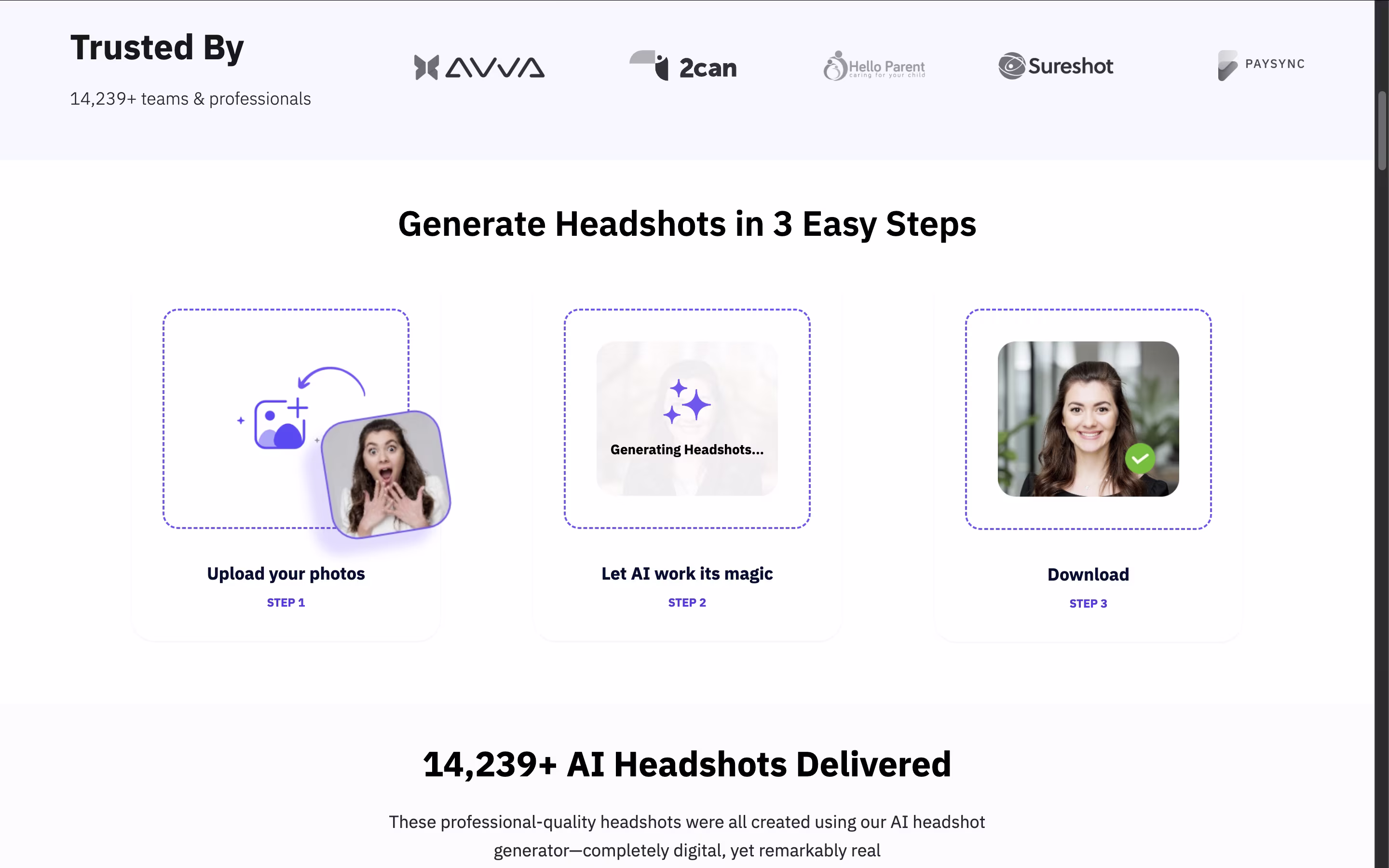 HeadshotPhoto screenshot 2