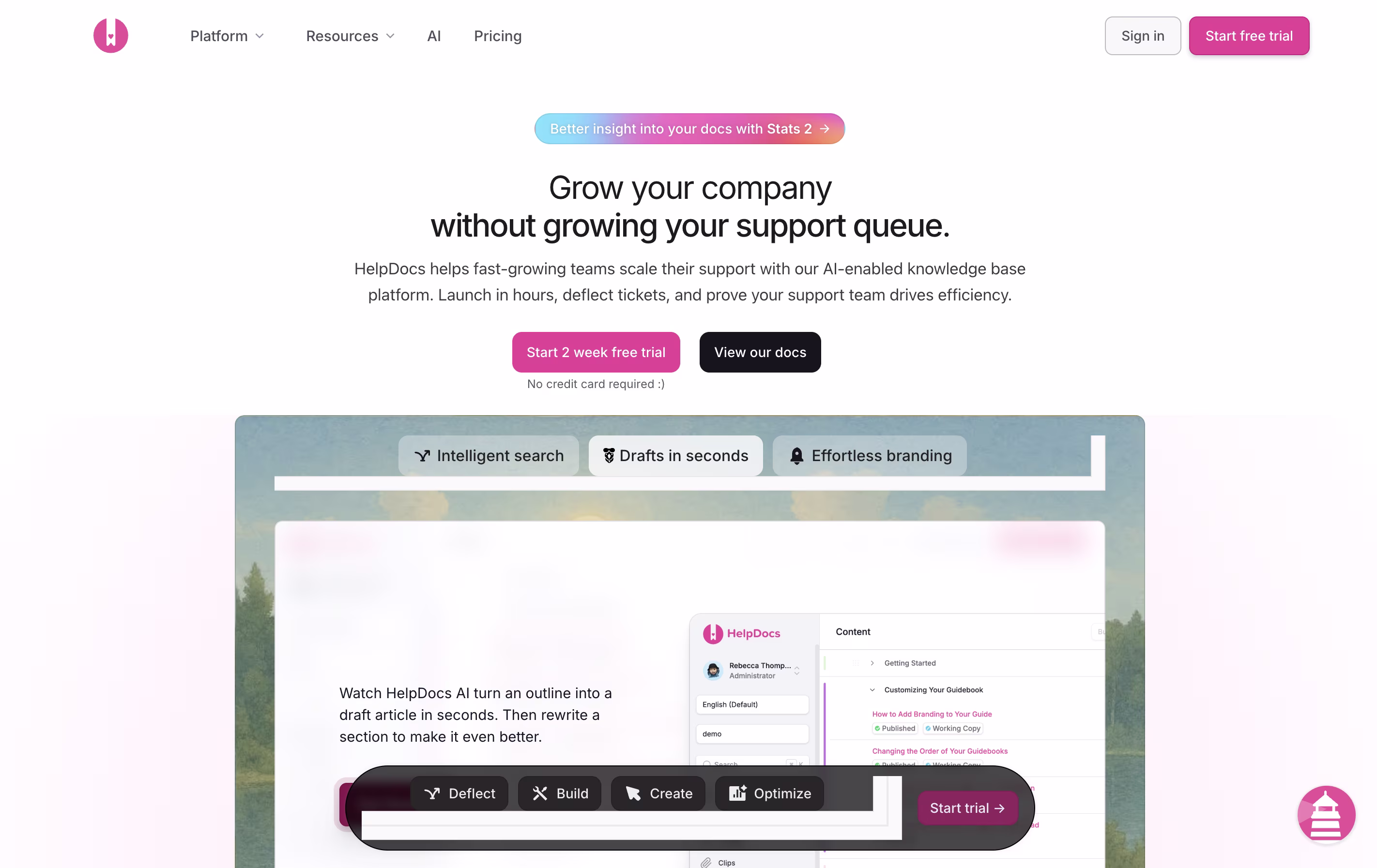 HelpDocs screenshot