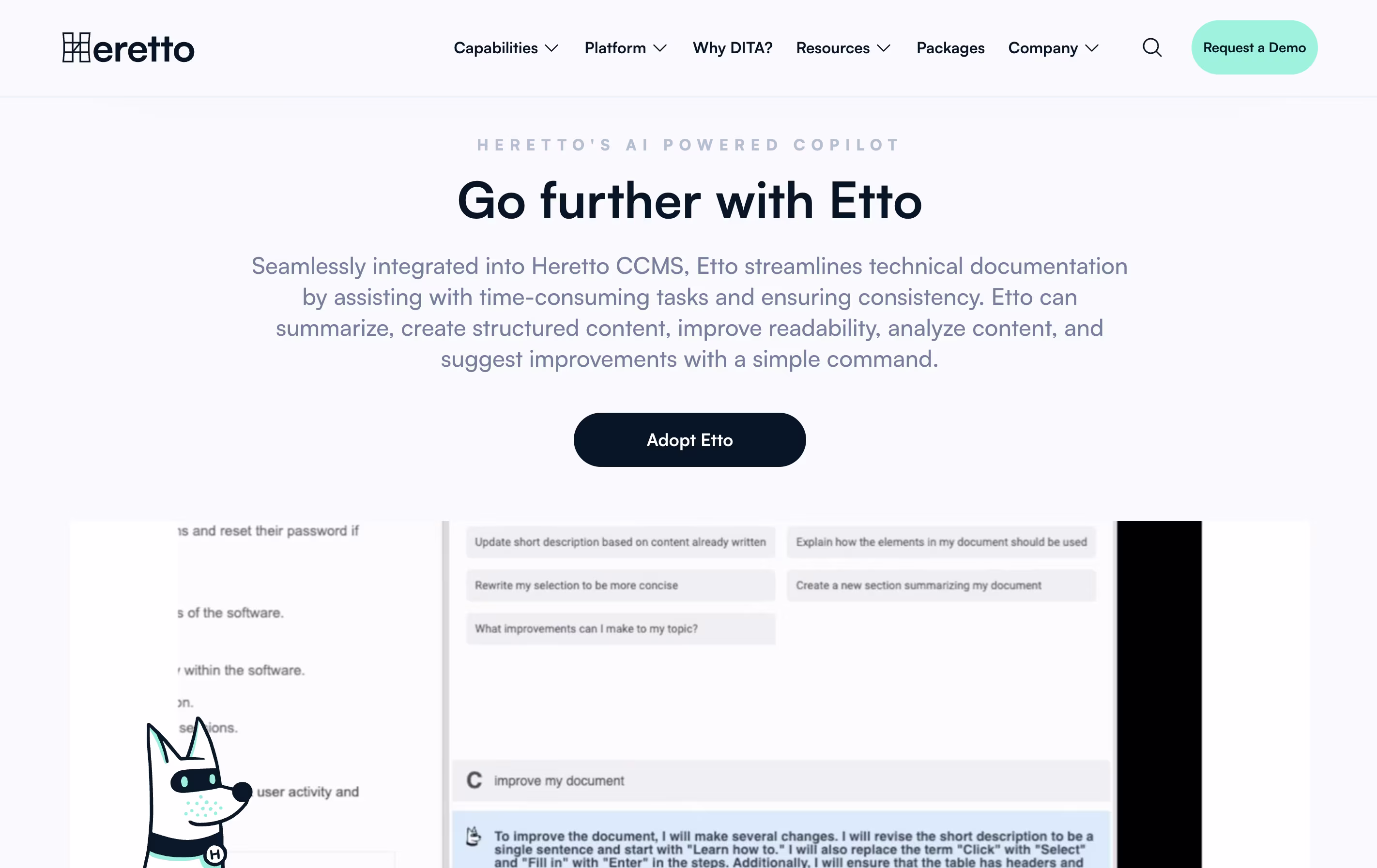 Heretto screenshot 5