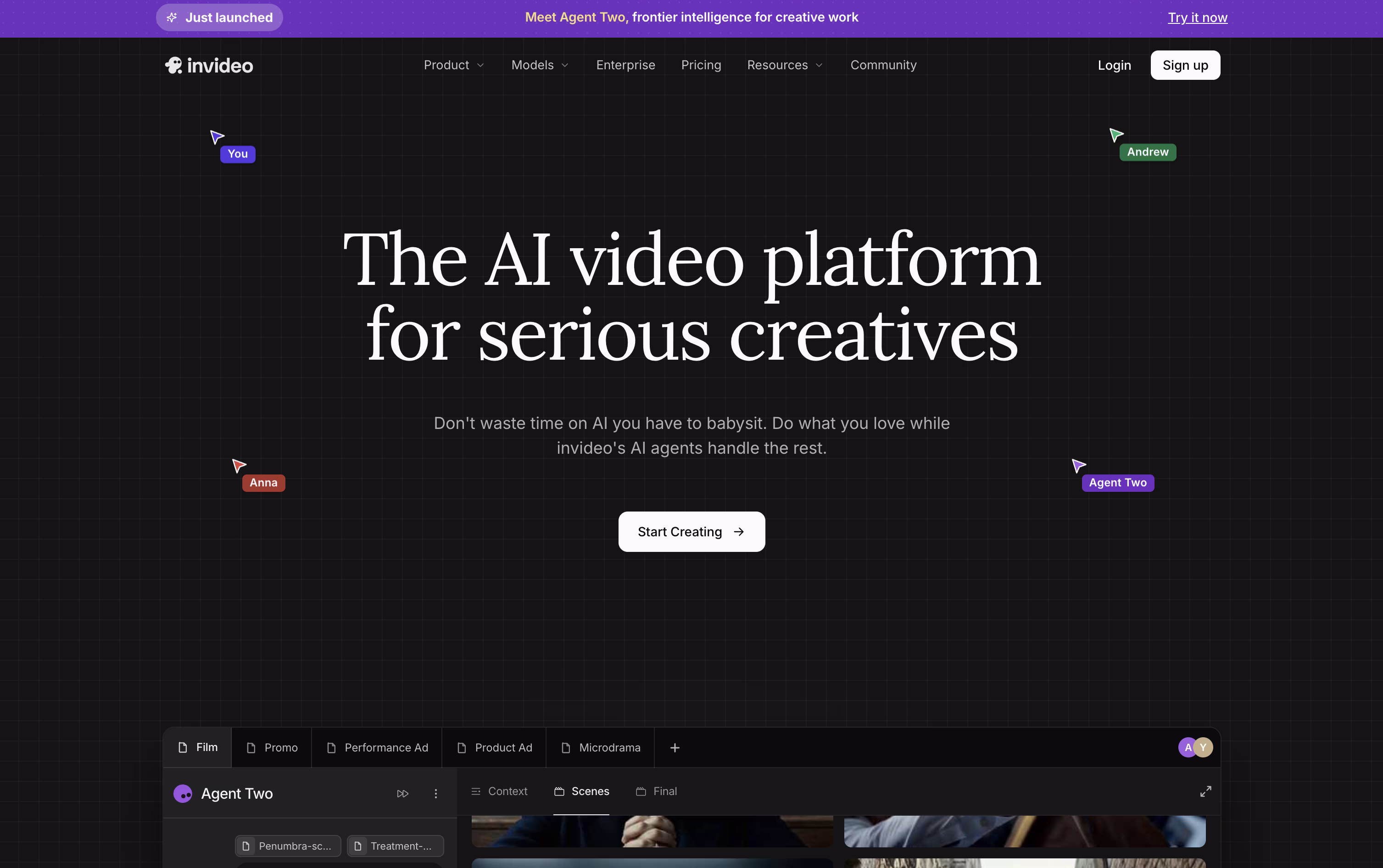 InVideo screenshot