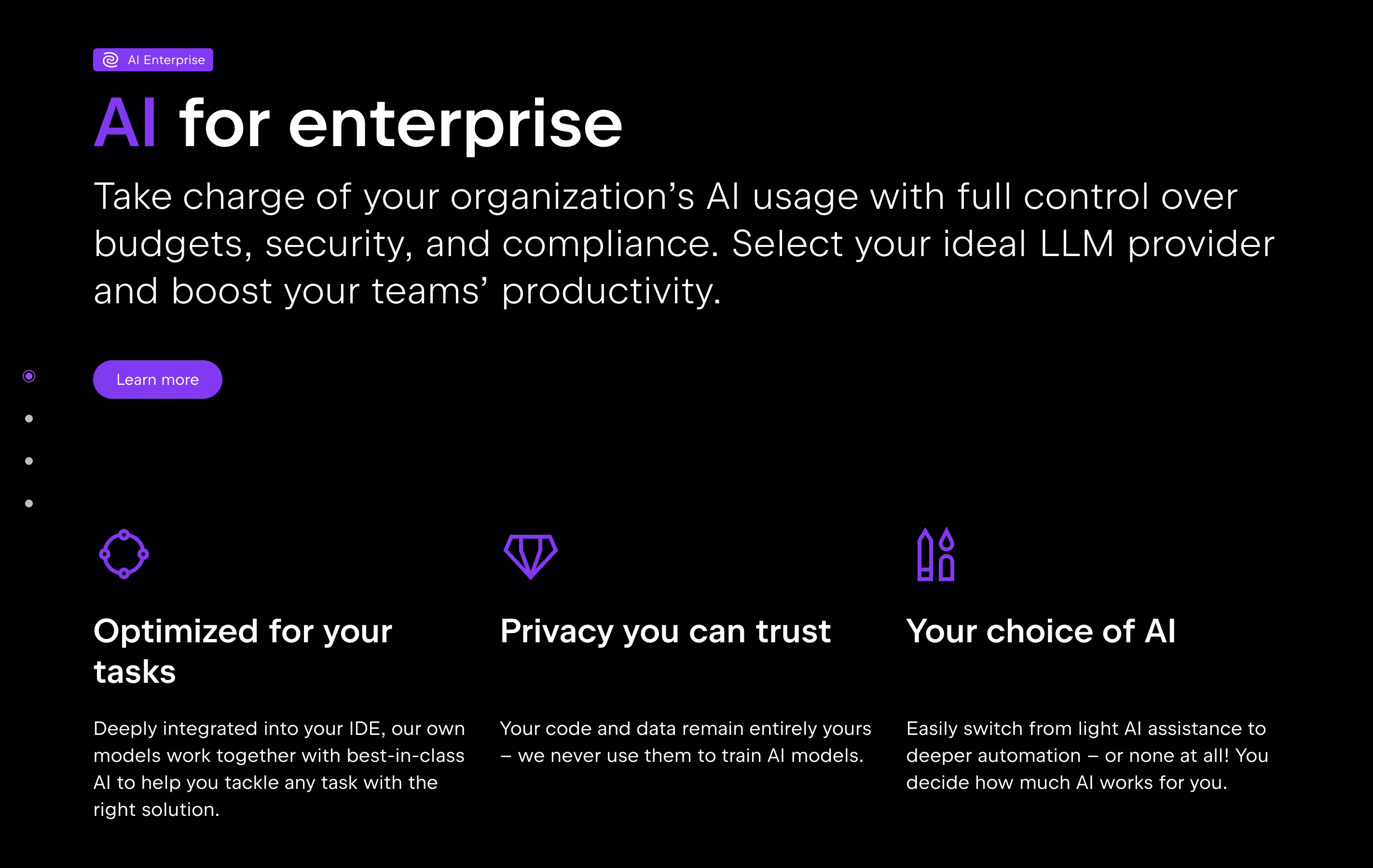 JetBrains AI screenshot 2