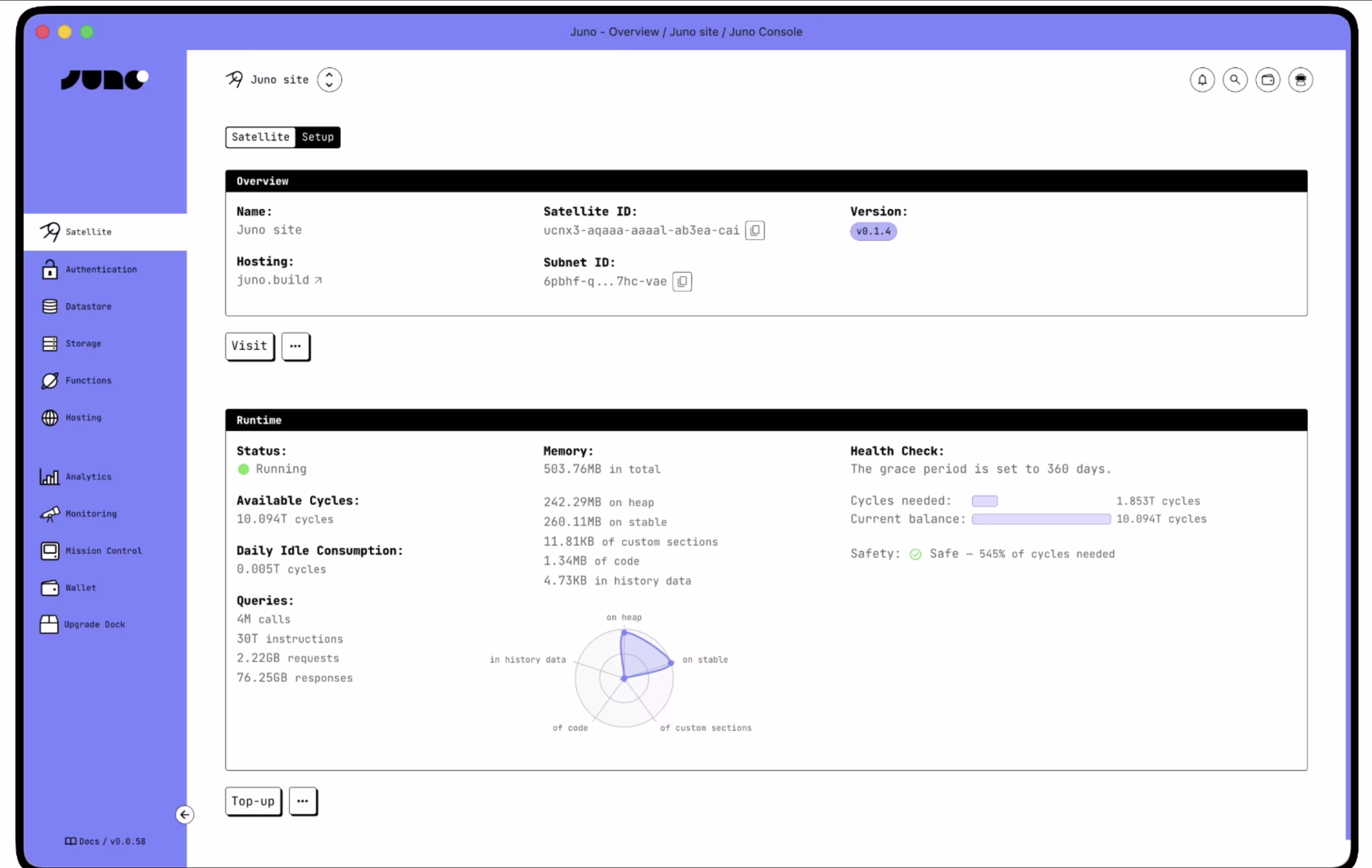 Juno screenshot 2