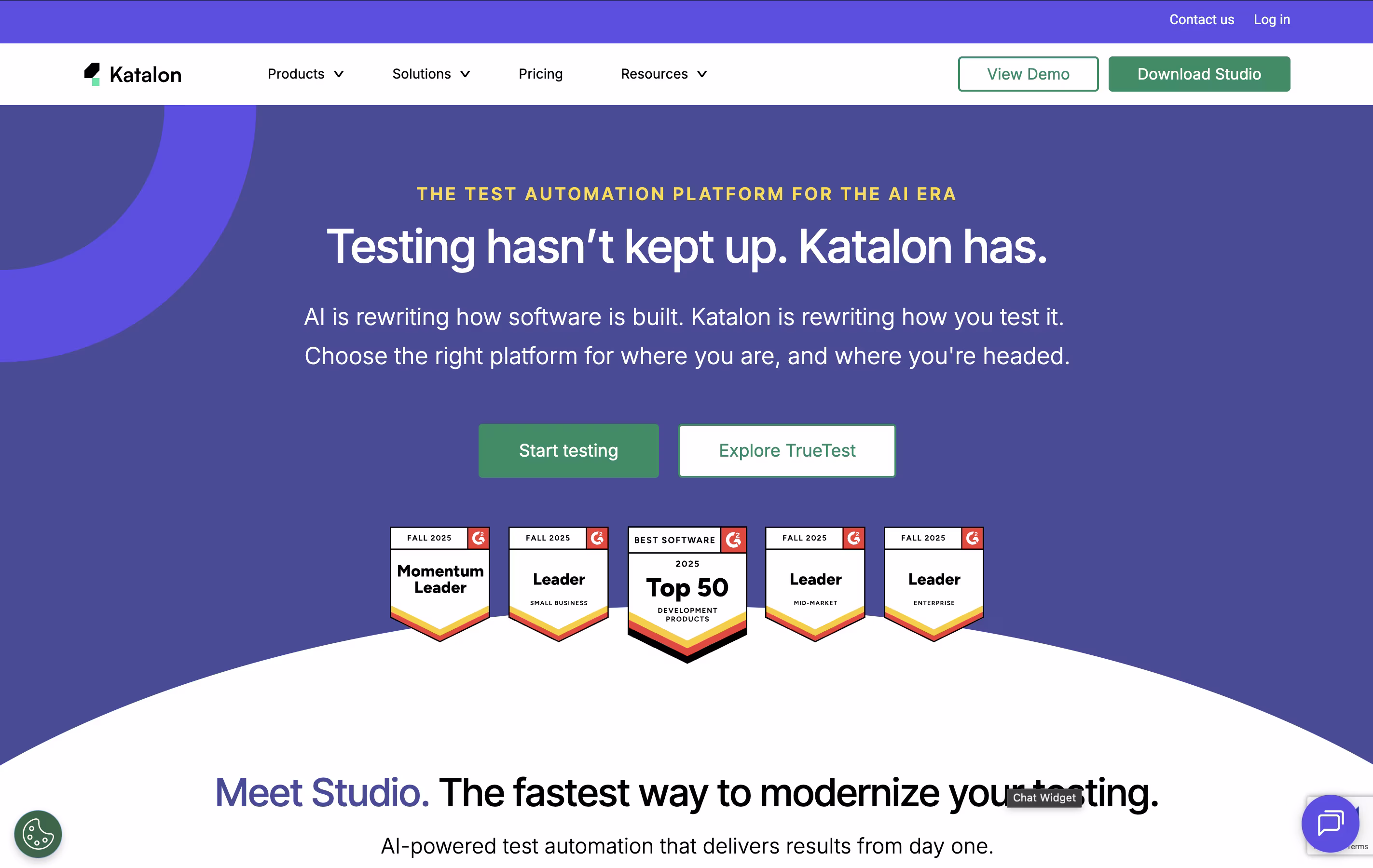 Katalon screenshot Katalon screenshot