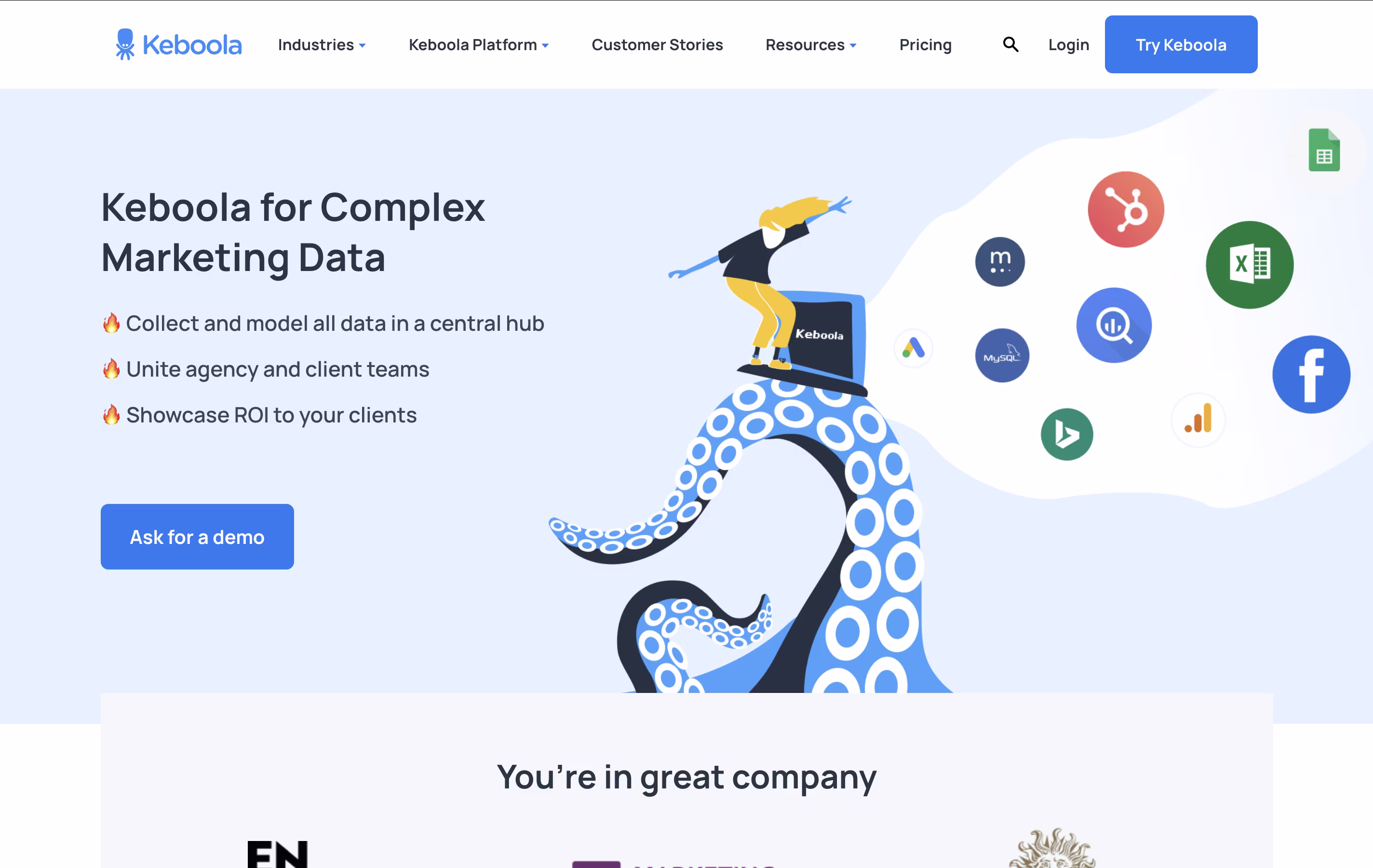 Keboola screenshot 3