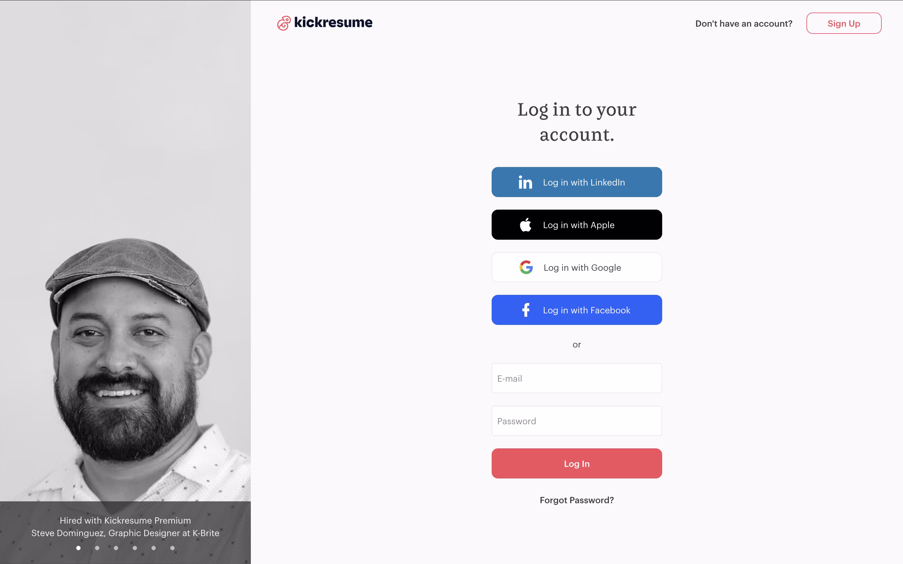 Kickresume screenshot 8