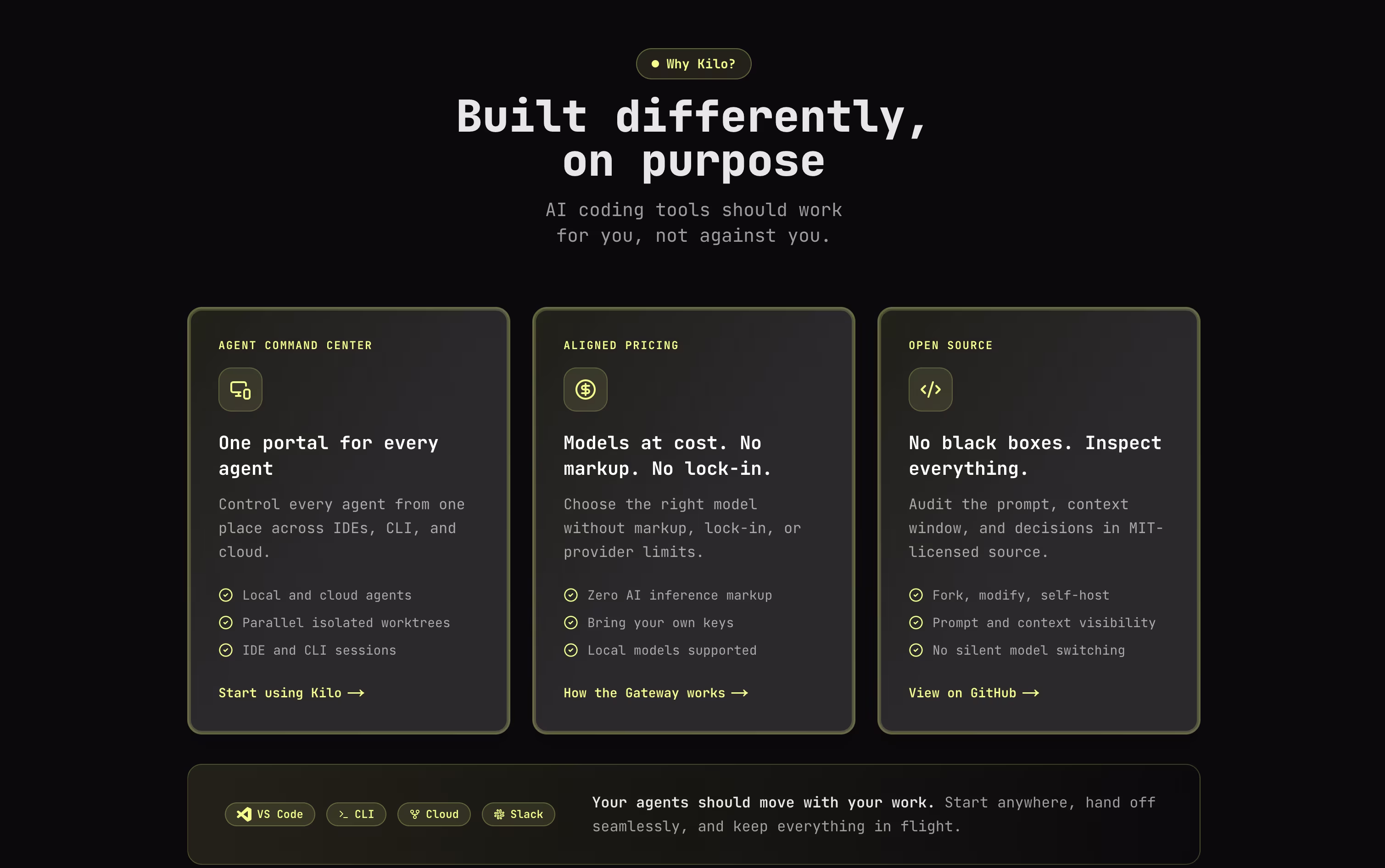 Kilo Code screenshot 2