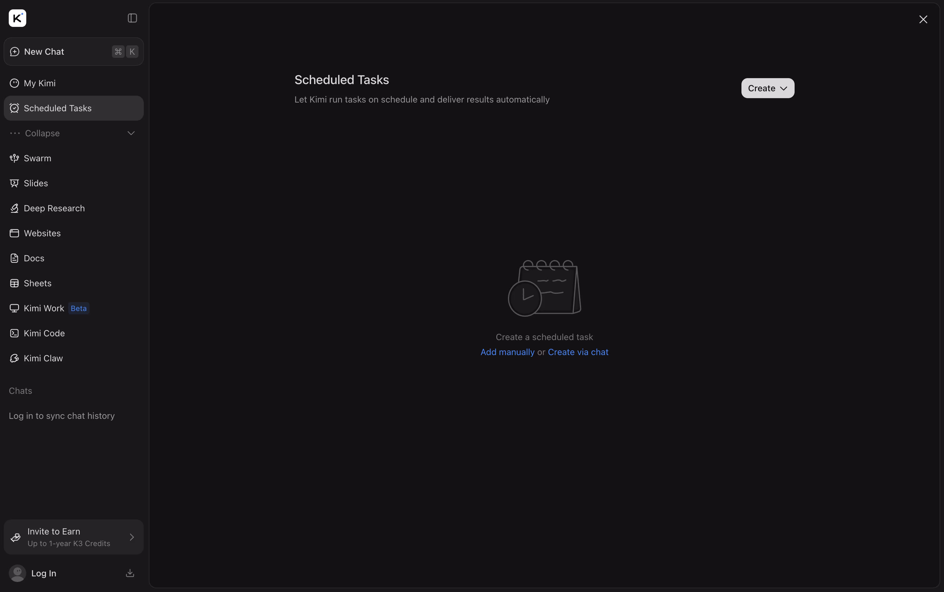 Kimi screenshot 2