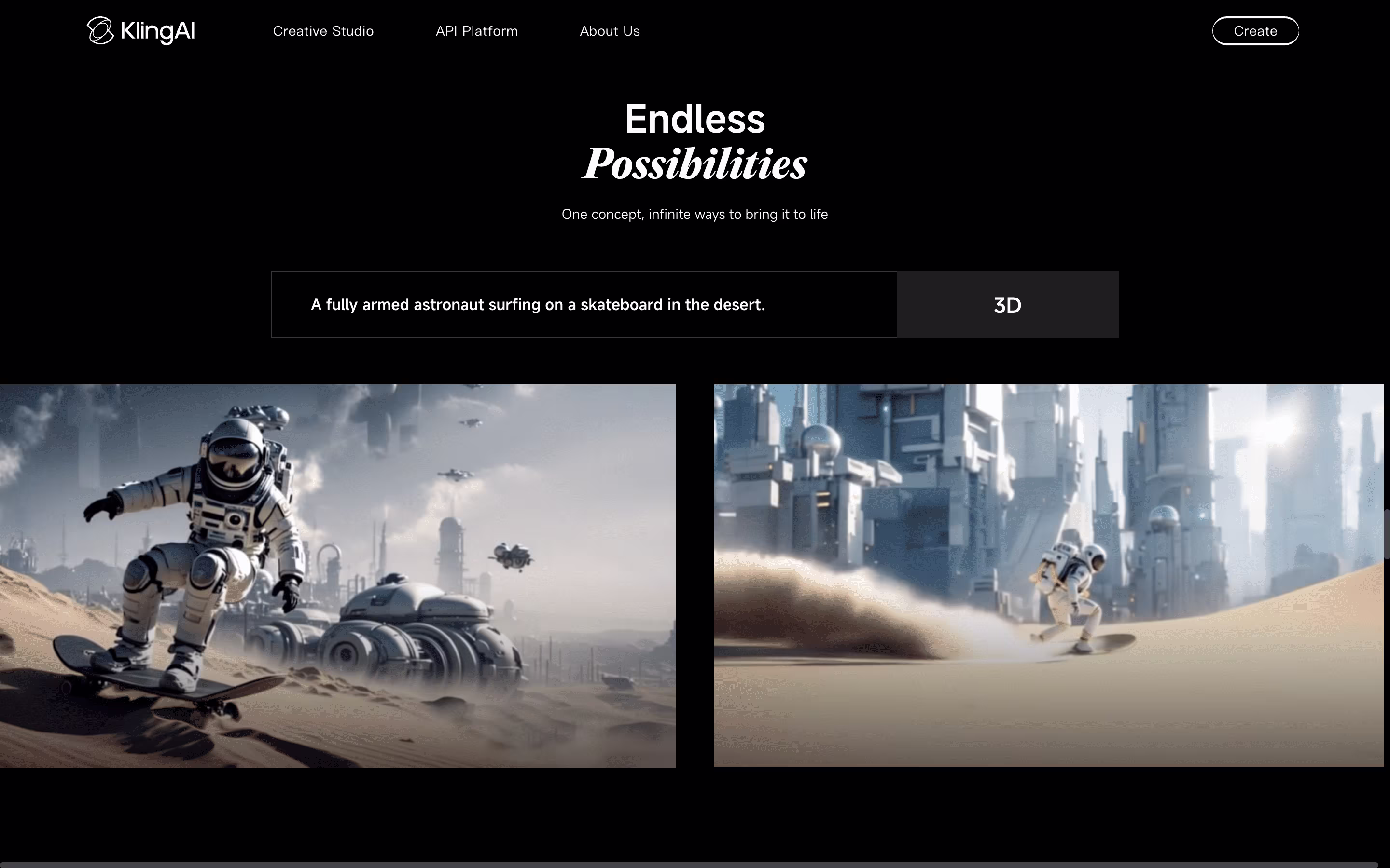 Kling AI screenshot 8