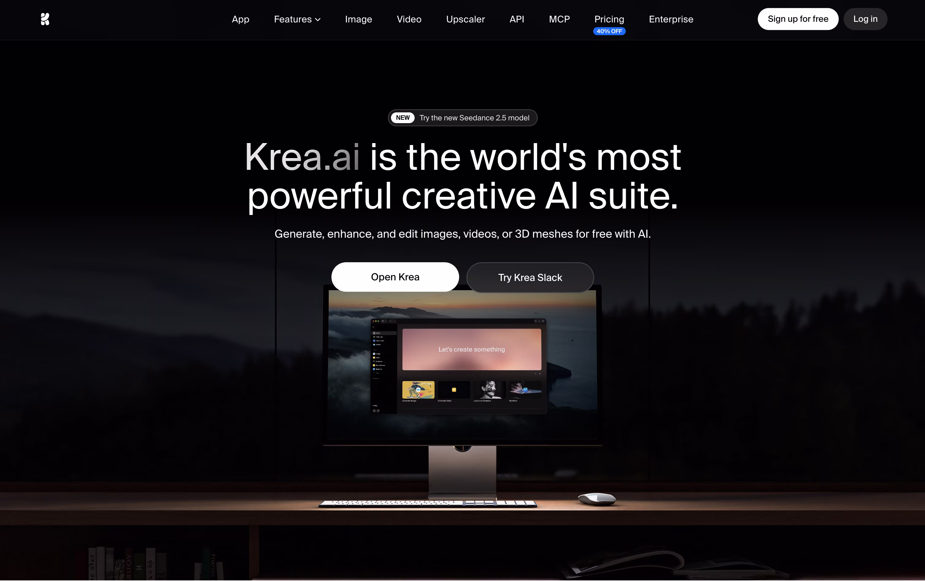 Krea screenshot